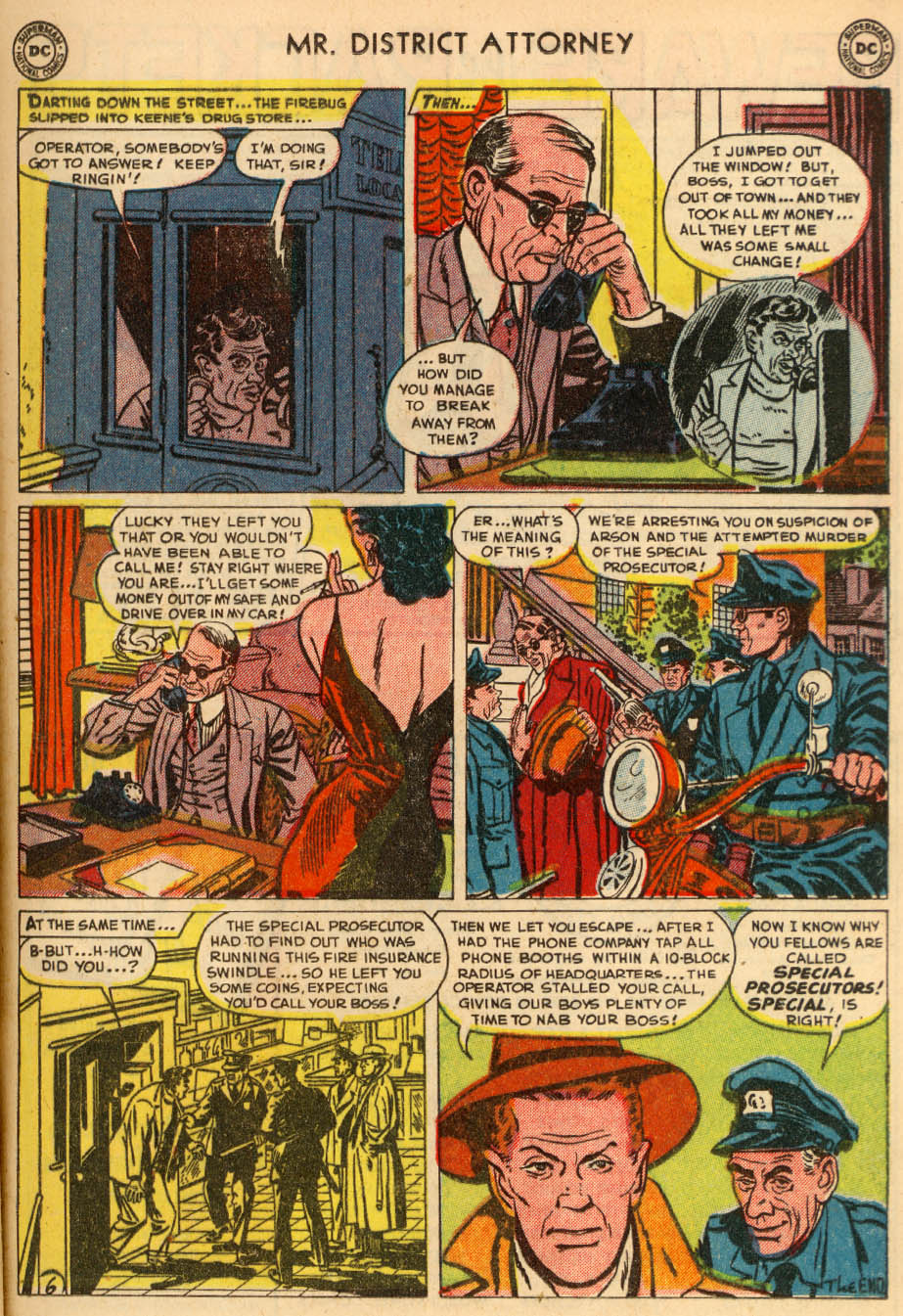 Read online Mr. District Attorney comic -  Issue #27 - 31
