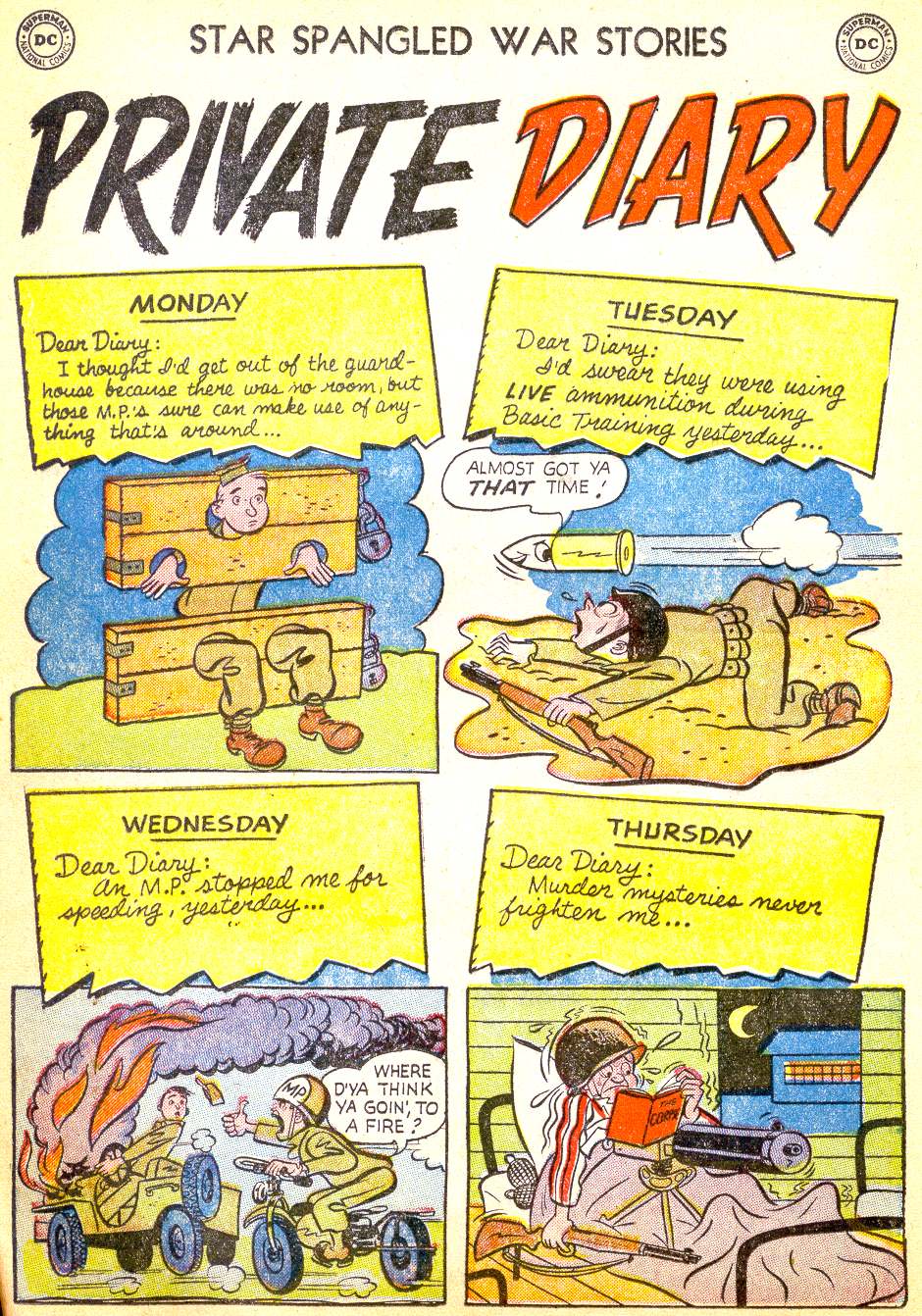 Read online Star Spangled War Stories (1952) comic -  Issue #19 - 13