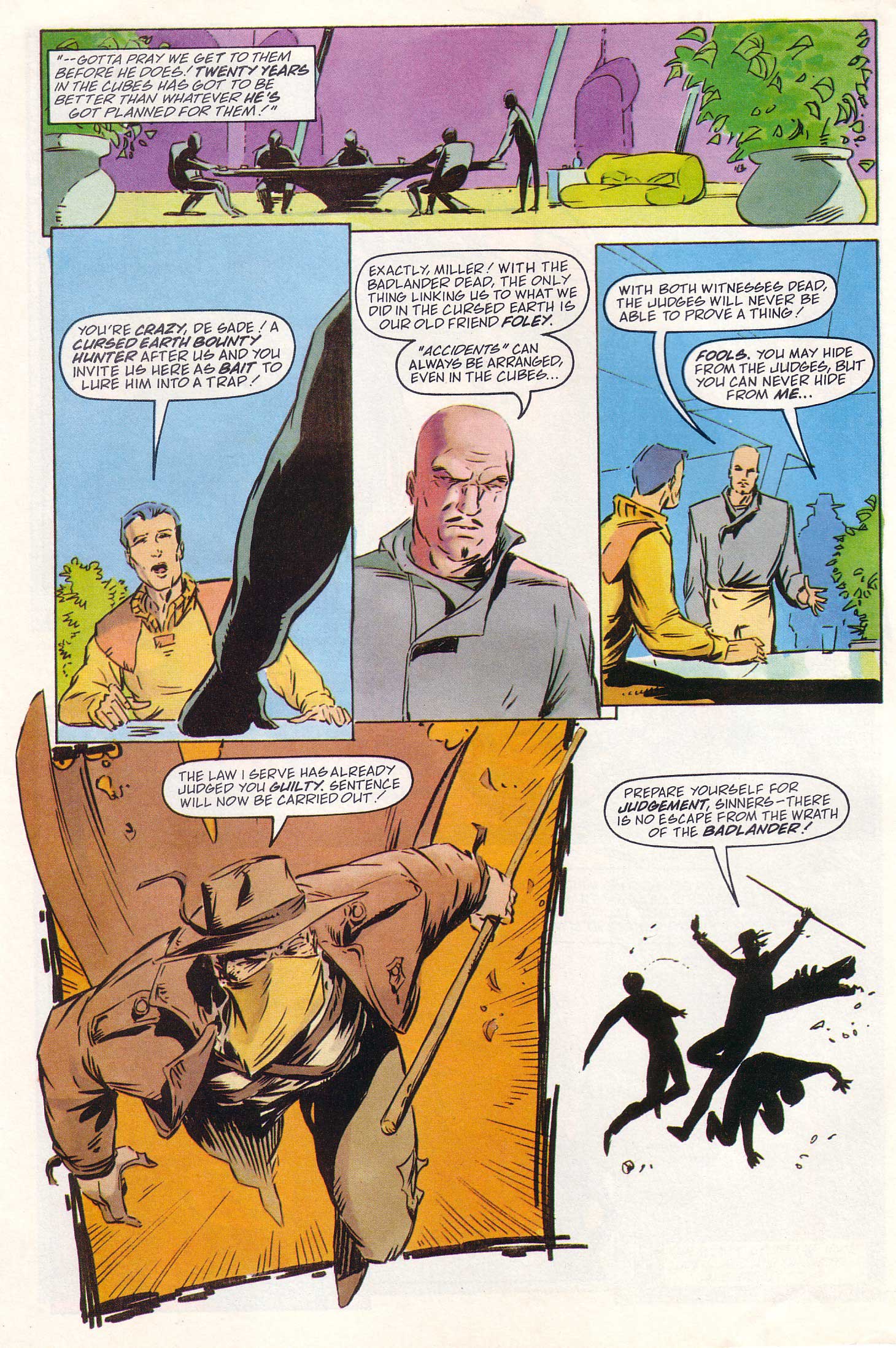 Read online Judge Dredd Lawman of the Future comic -  Issue #23 - 26