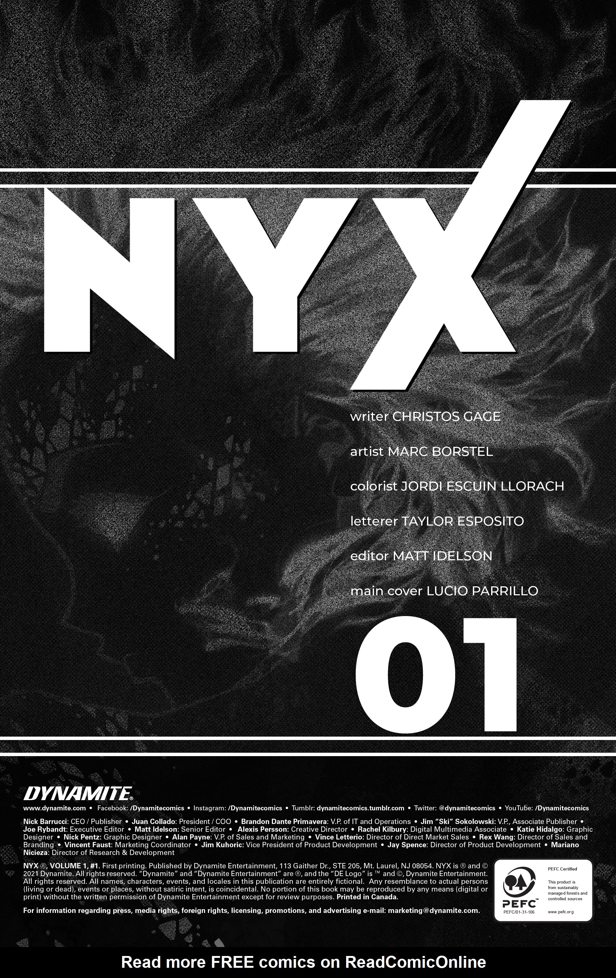 Read online Nyx (2021) comic -  Issue #1 - 5