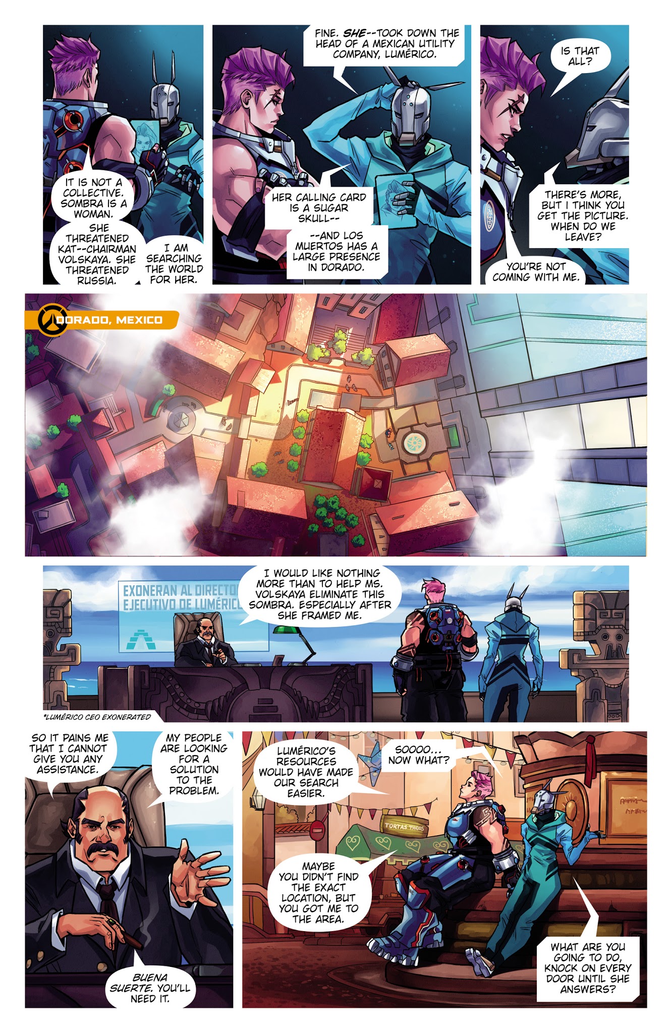 Read online Free Comic Book Day 2018 comic -  Issue # Overwatch and Black Hamme - 6