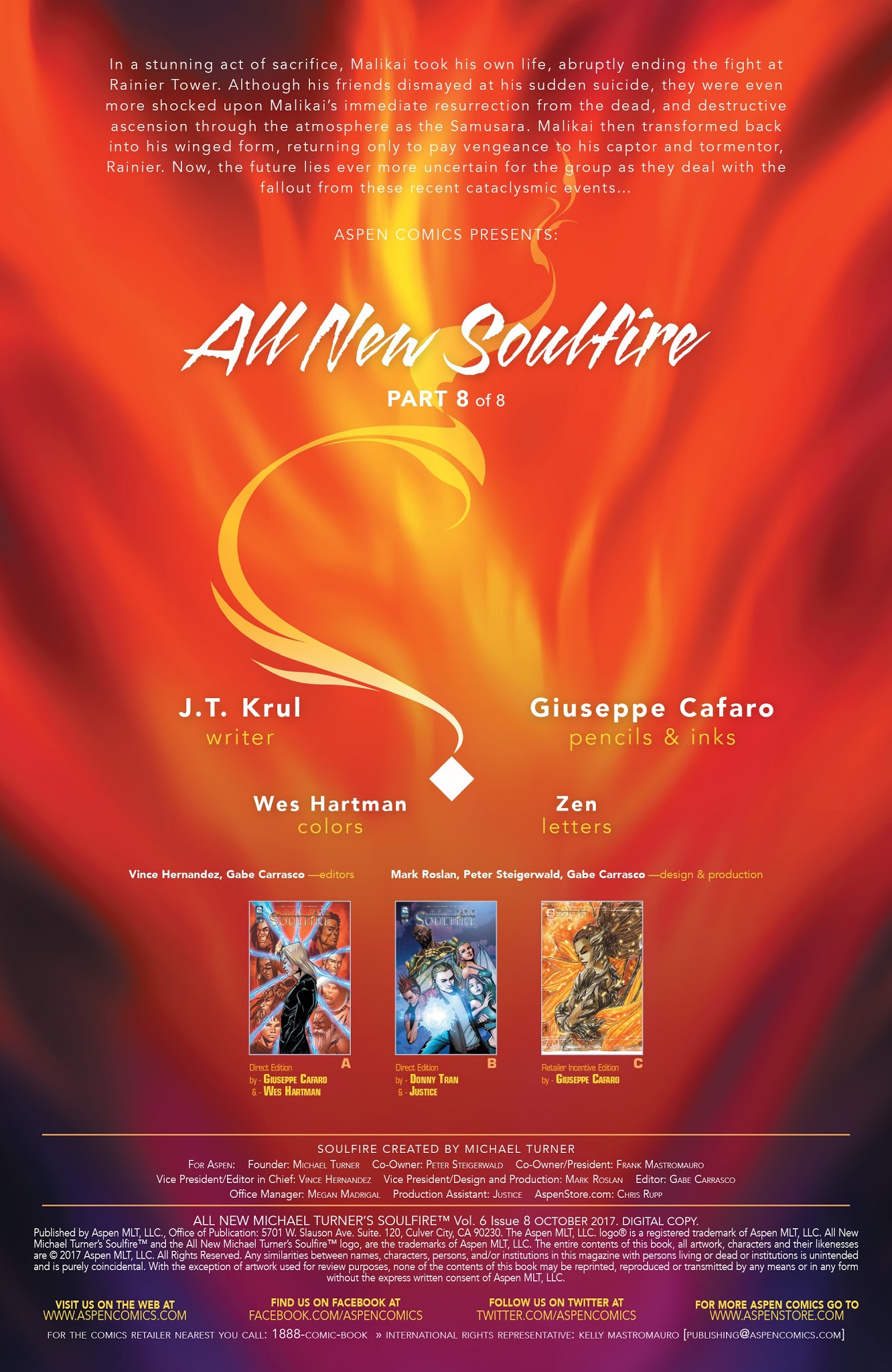 Read online All-New Soulfire Vol. 6 comic -  Issue #8 - 3