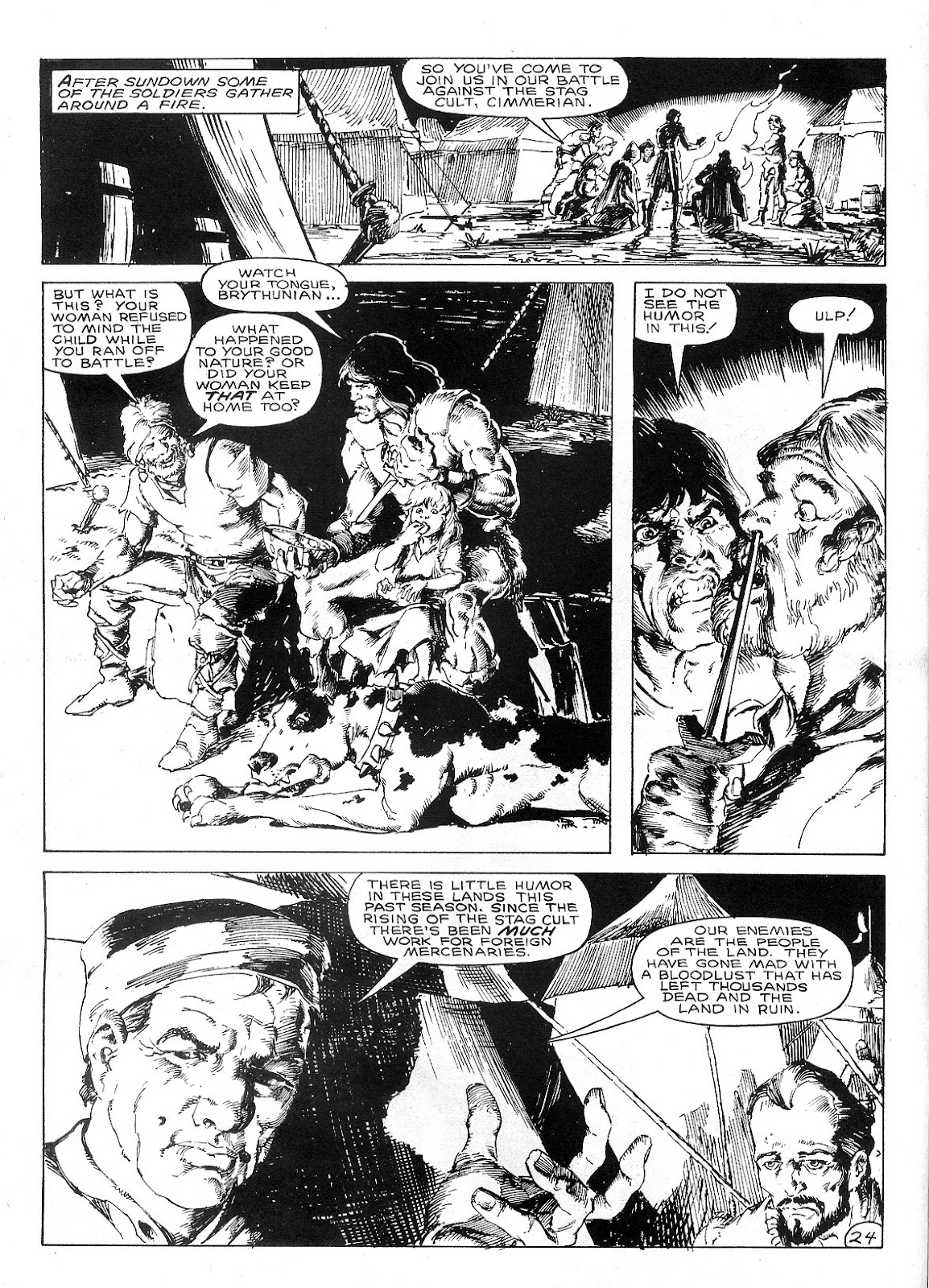 The Savage Sword Of Conan issue 145 - Page 30