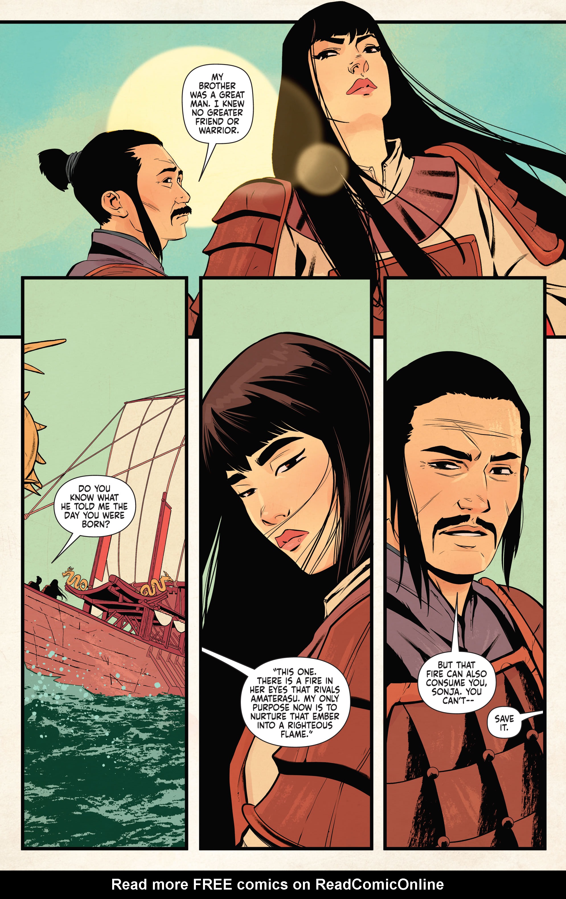 Read online Samurai Sonja comic -  Issue #1 - 9
