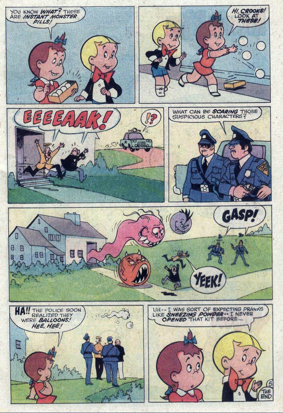 Read online Richie Rich & His Girl Friends comic -  Issue #5 - 9