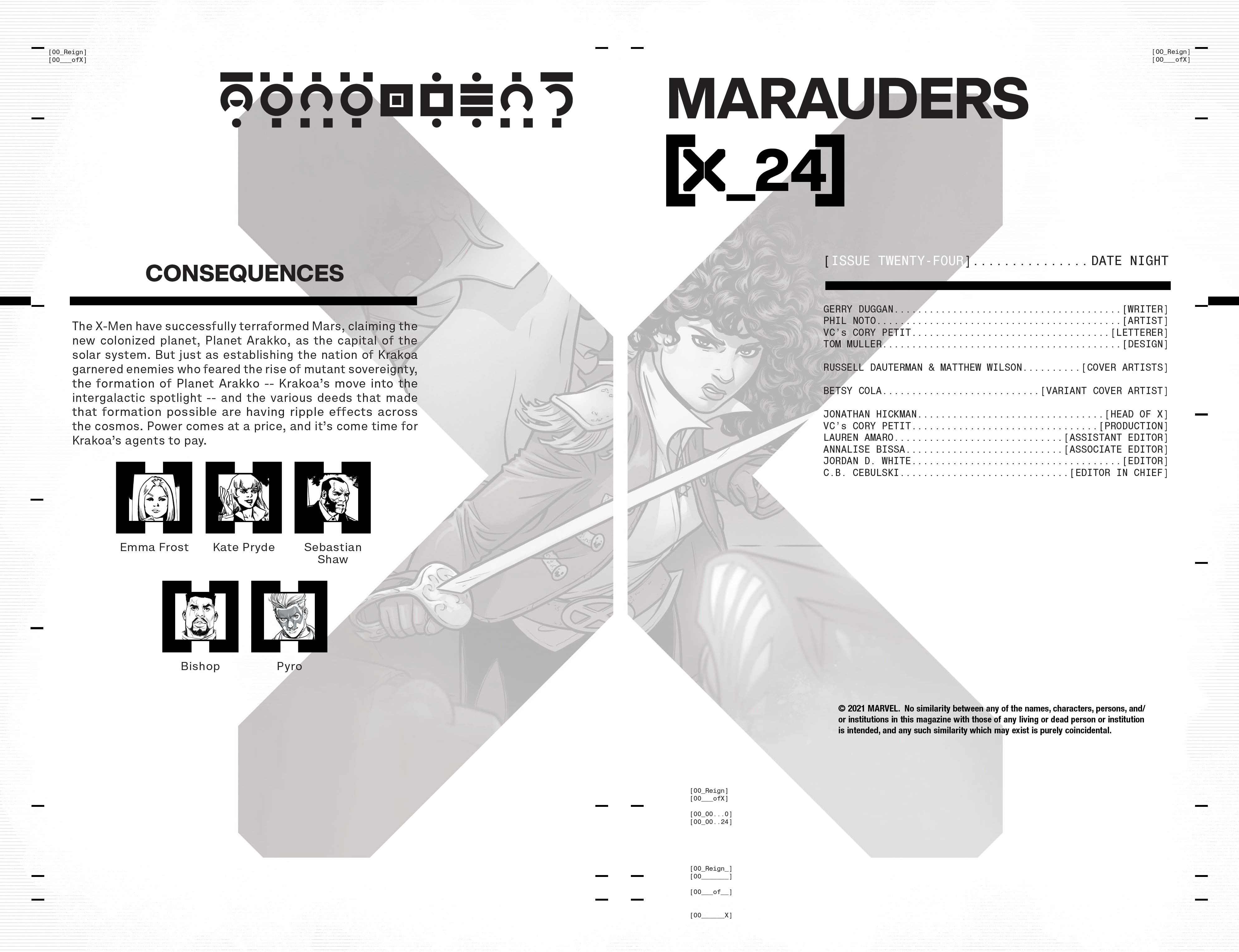 Read online Marauders comic -  Issue #24 - 5