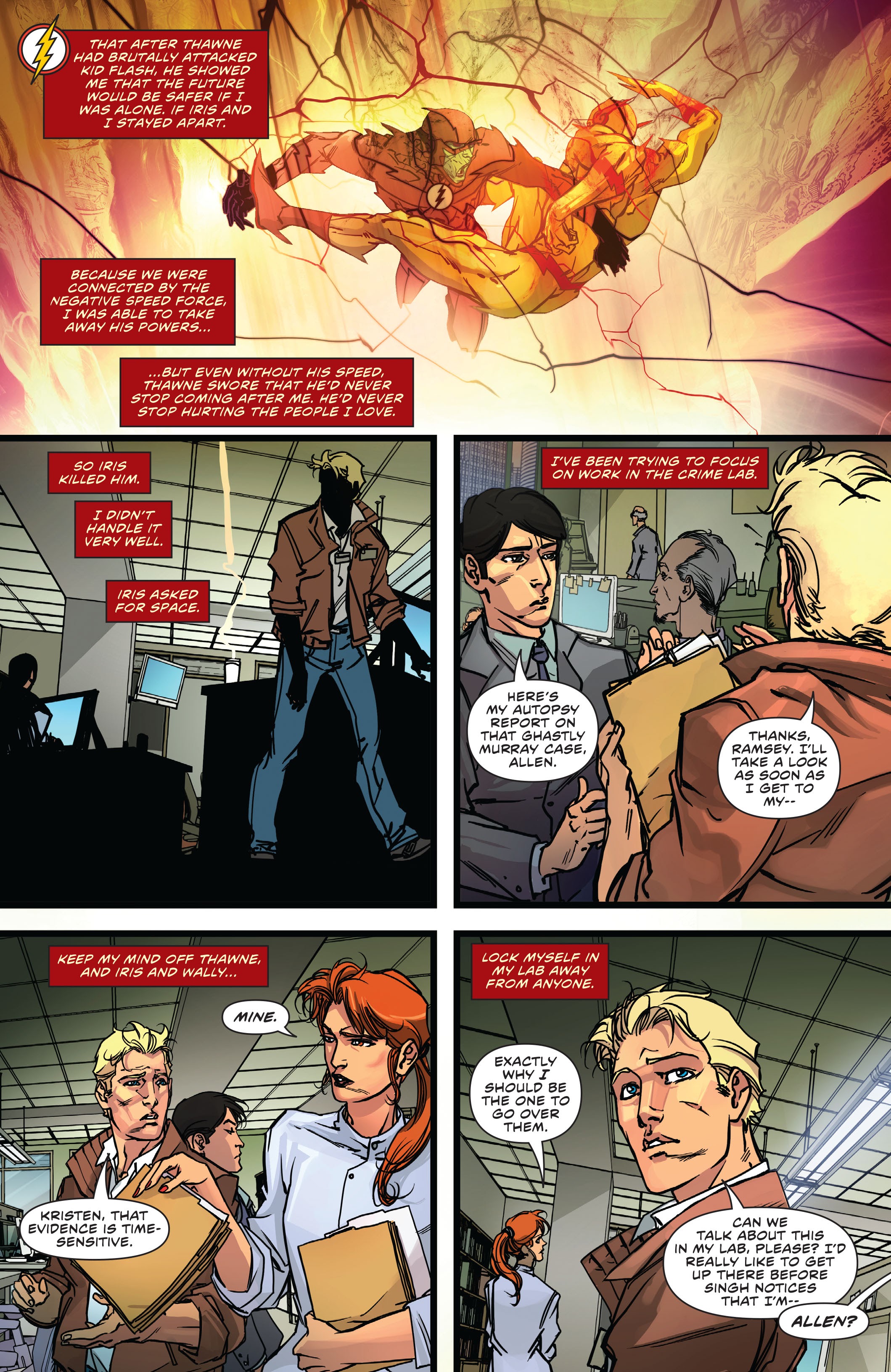 Read online Flash: The Rebirth Deluxe Edition comic -  Issue # TPB 3 (Part 1) - 15