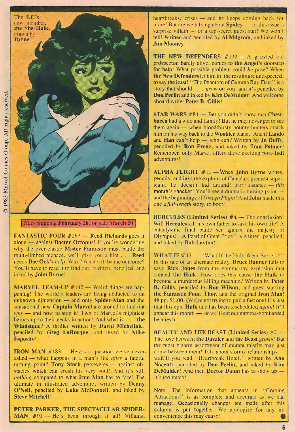 Read online Marvel Age comic -  Issue #12 - 7