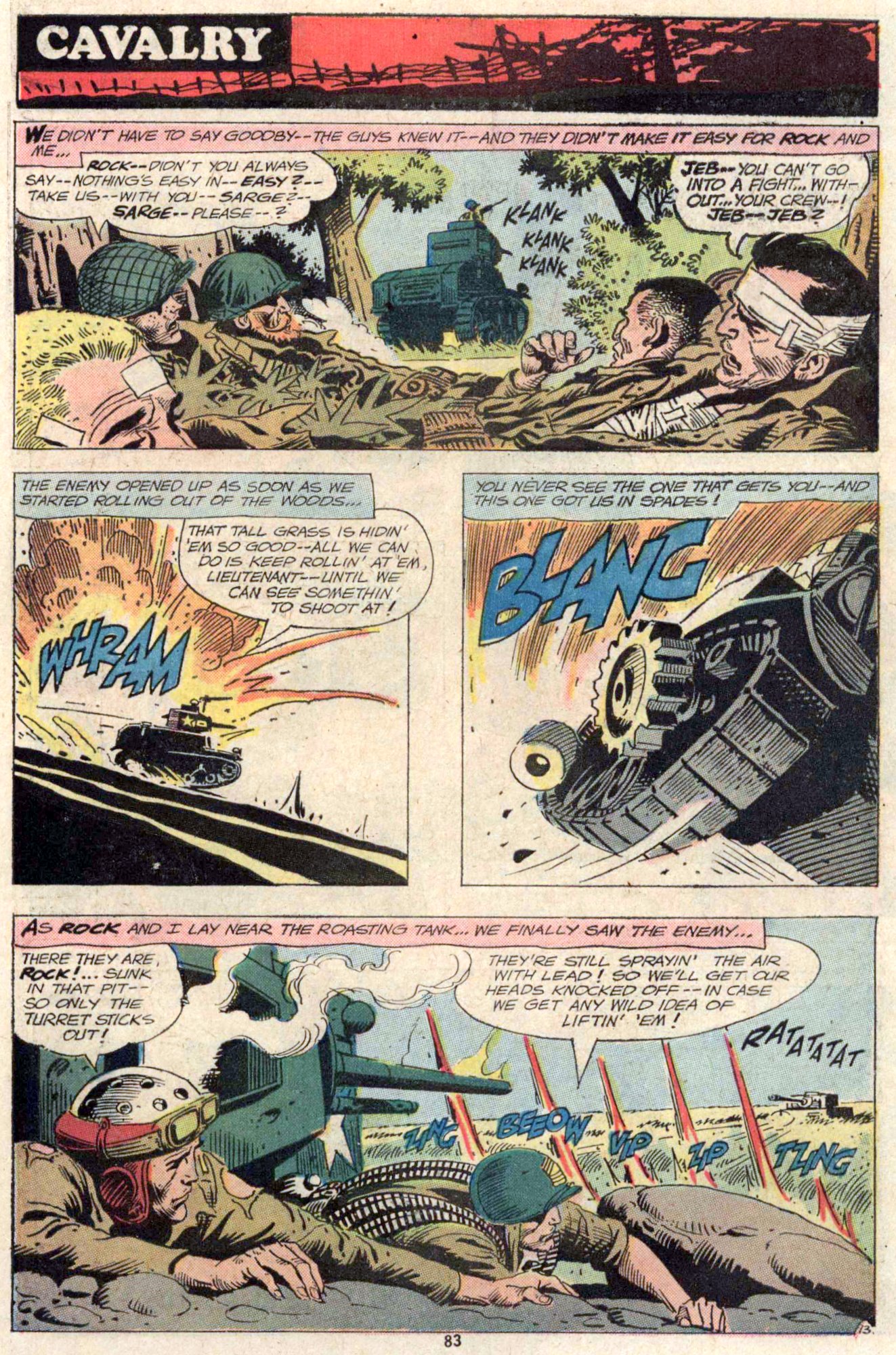 Read online Our Army at War (1952) comic -  Issue #242 - 83