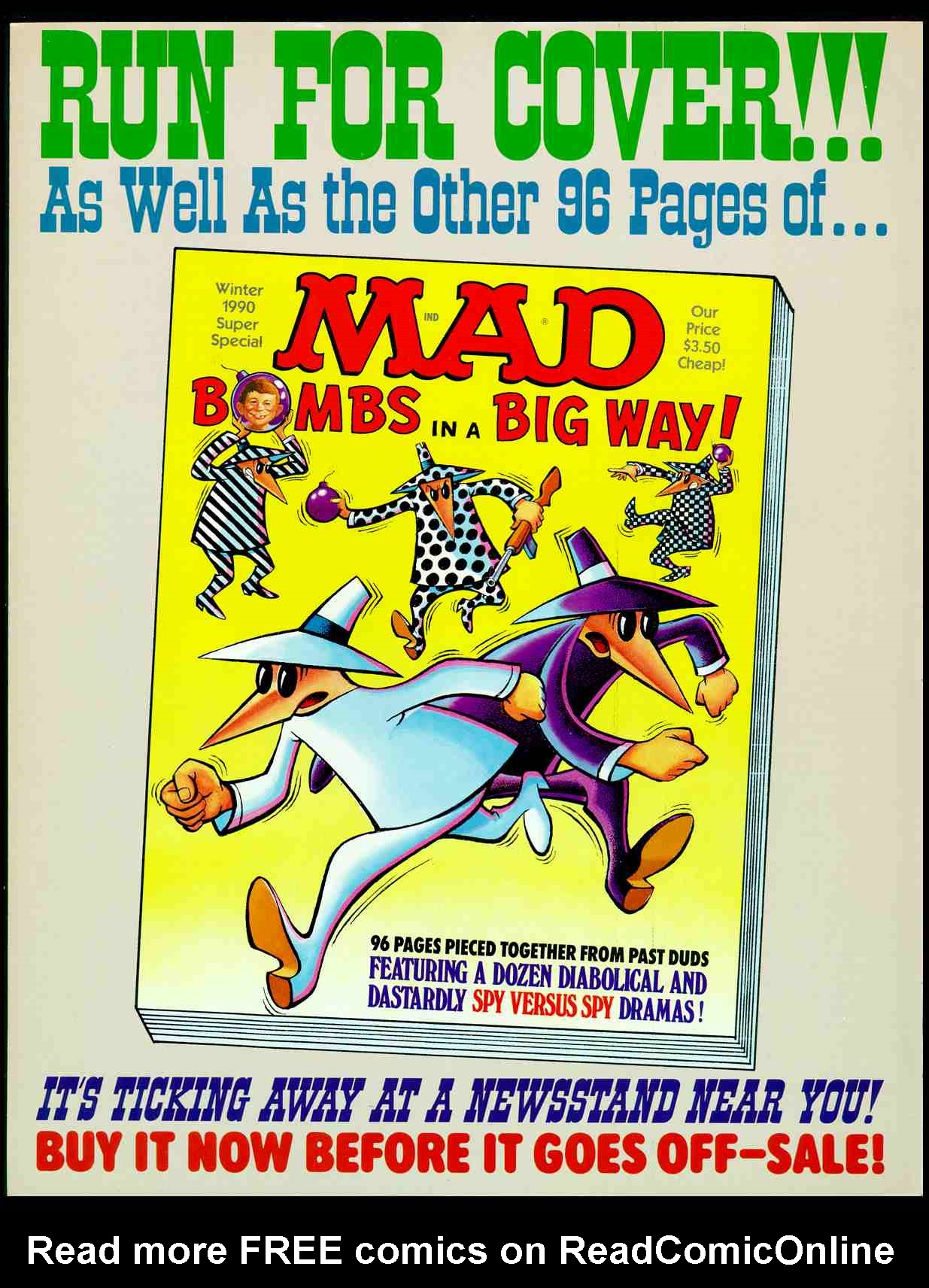 Read online MAD comic -  Issue #297 - 2