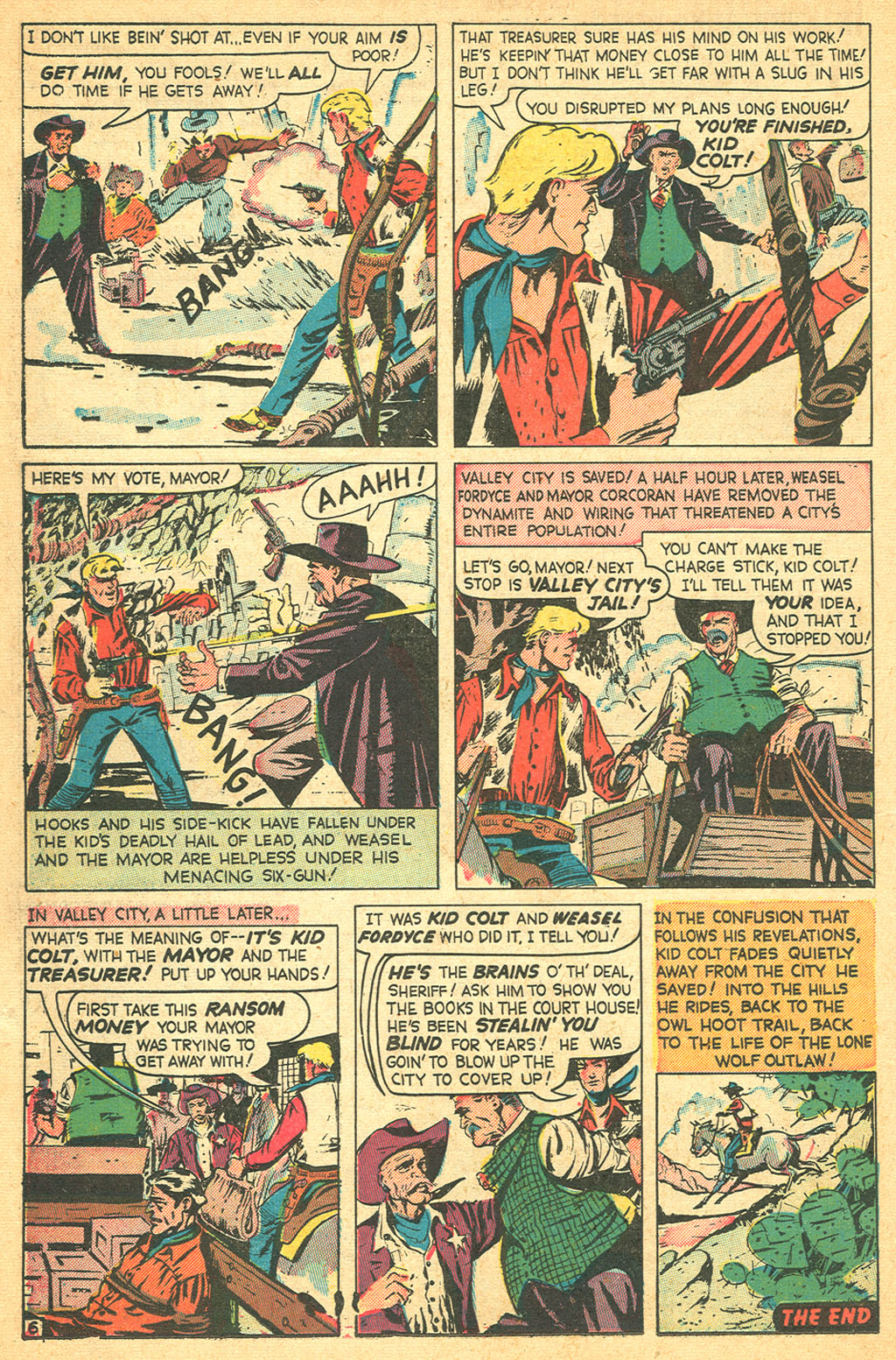 Read online Kid Colt Outlaw comic -  Issue #3 - 39
