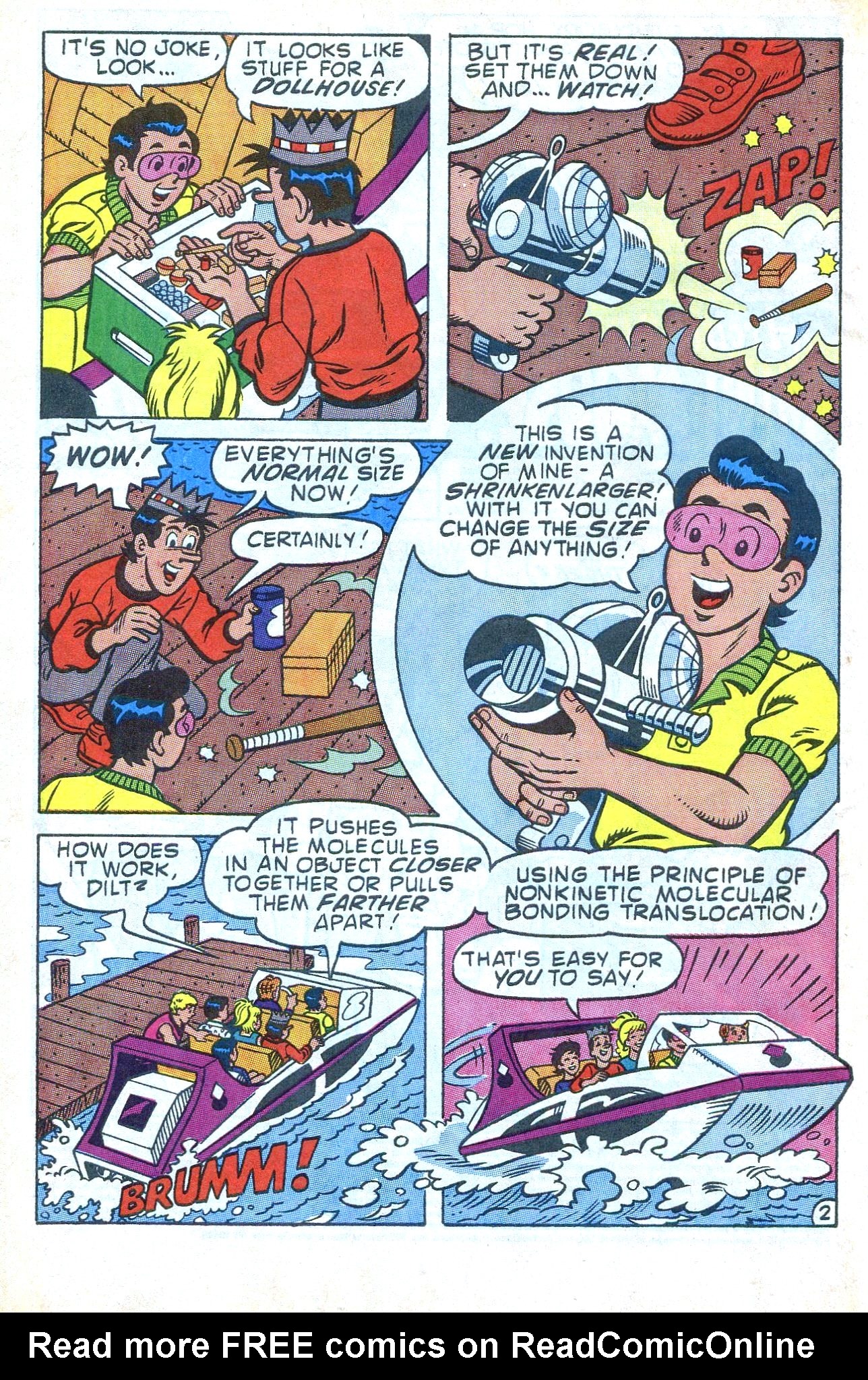 Read online Archie 3000! (1989) comic -  Issue #4 - 4