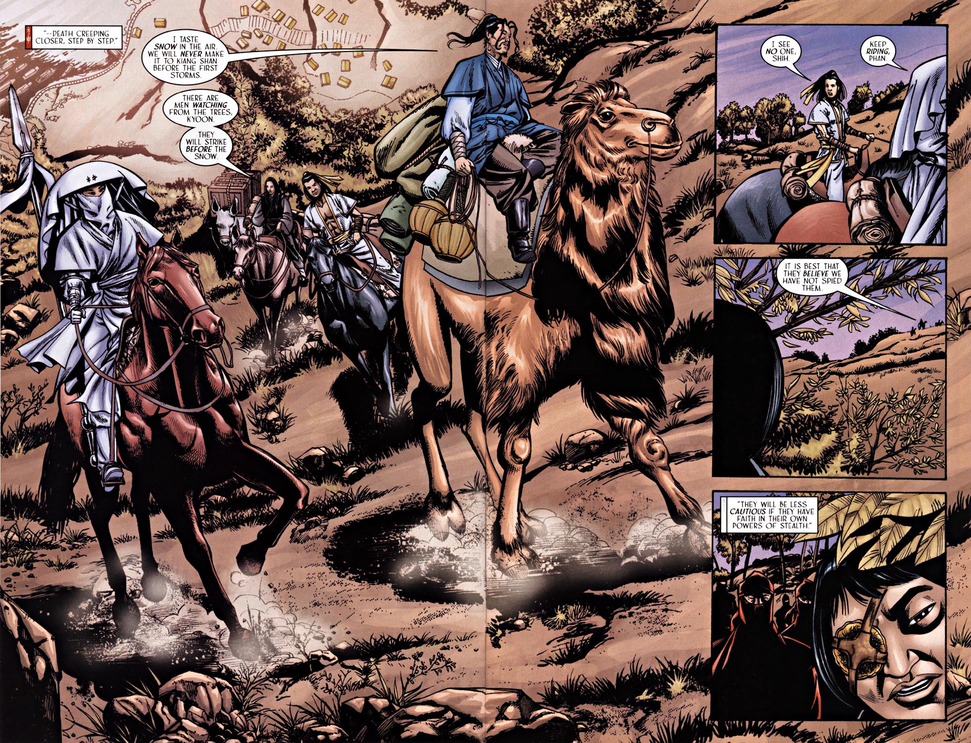 Read online Silken Ghost comic -  Issue #2 - 7