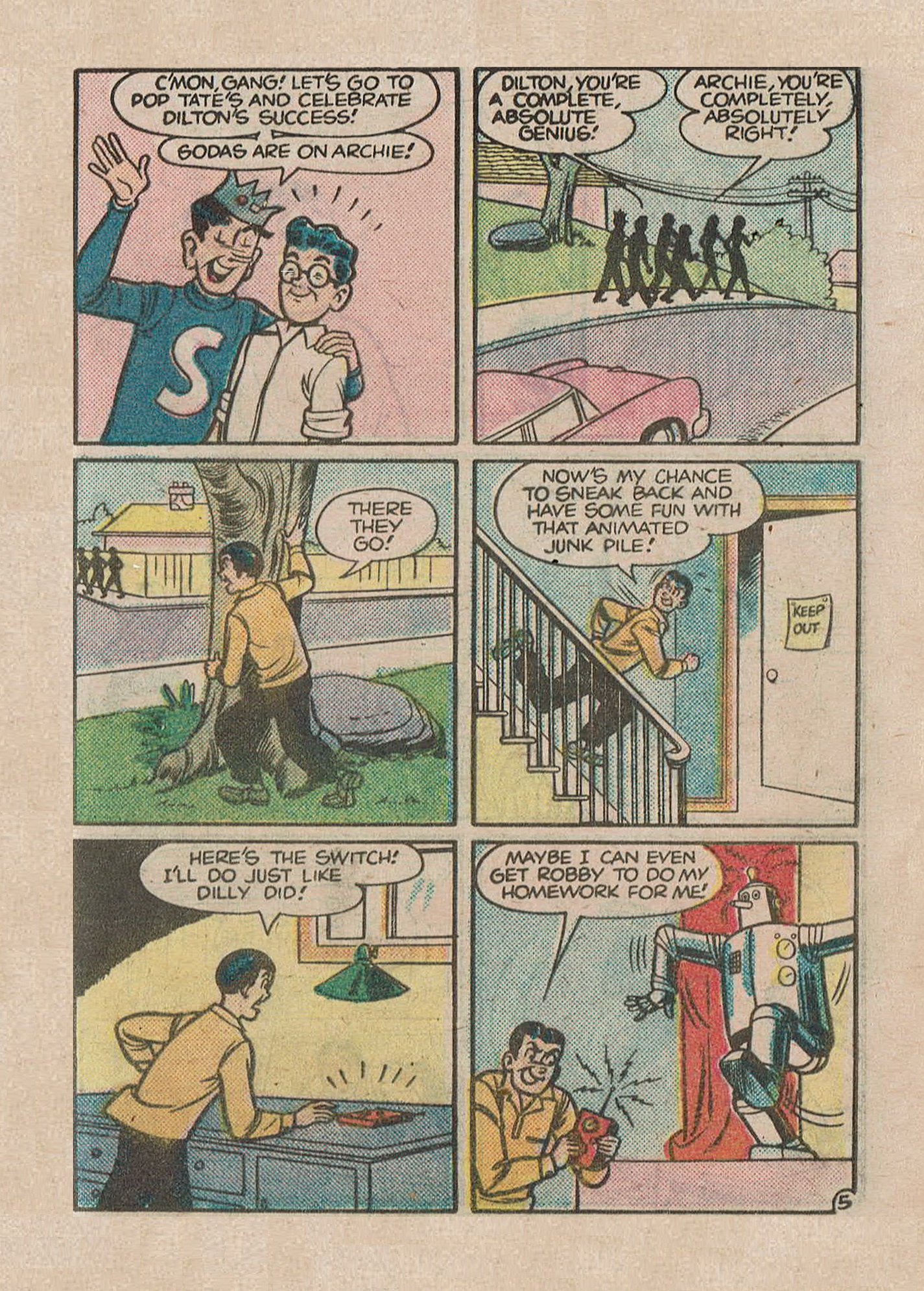 Read online Archie's Double Digest Magazine comic -  Issue #28 - 93