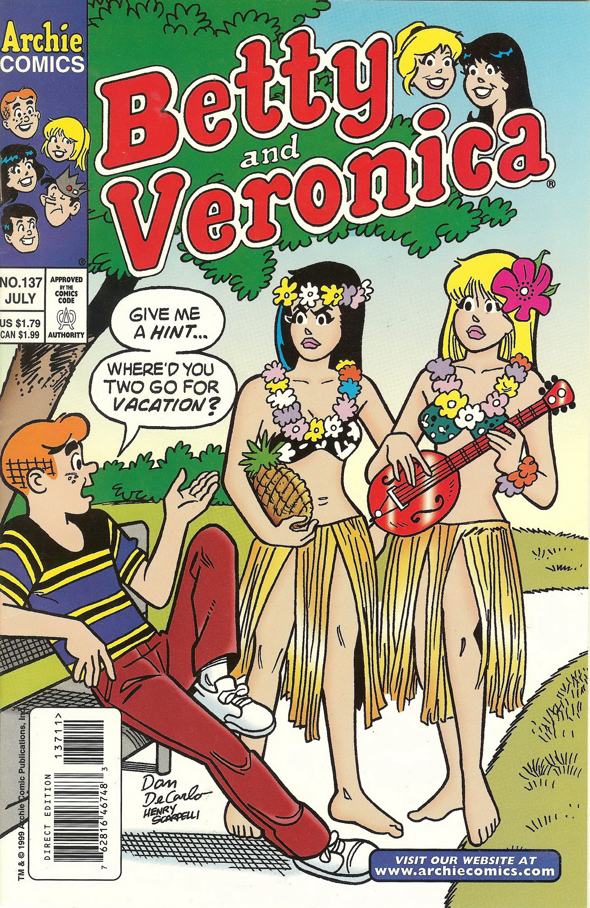 Read online Betty and Veronica (1987) comic -  Issue #137 - 1