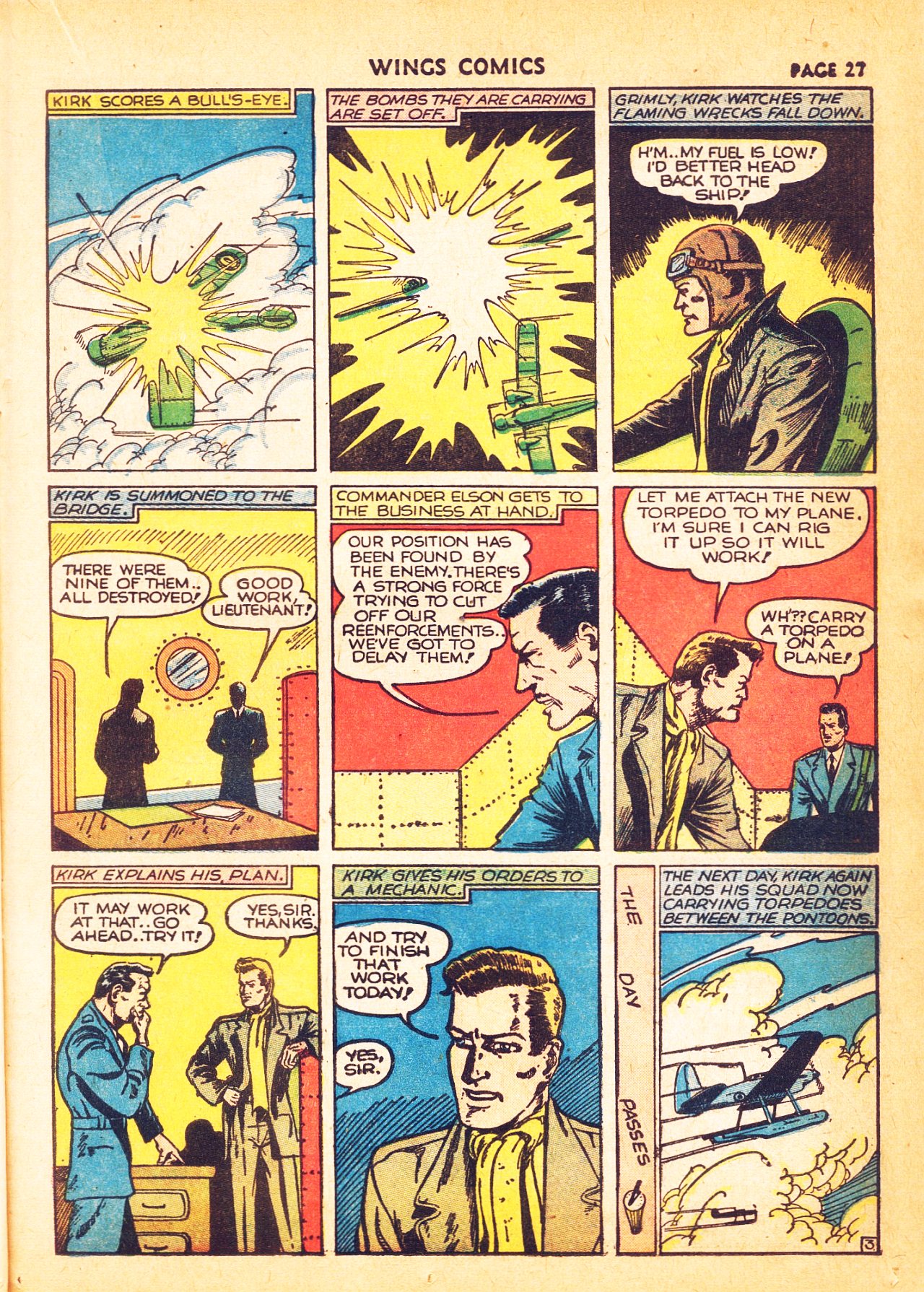 Read online Wings Comics comic -  Issue #4 - 29