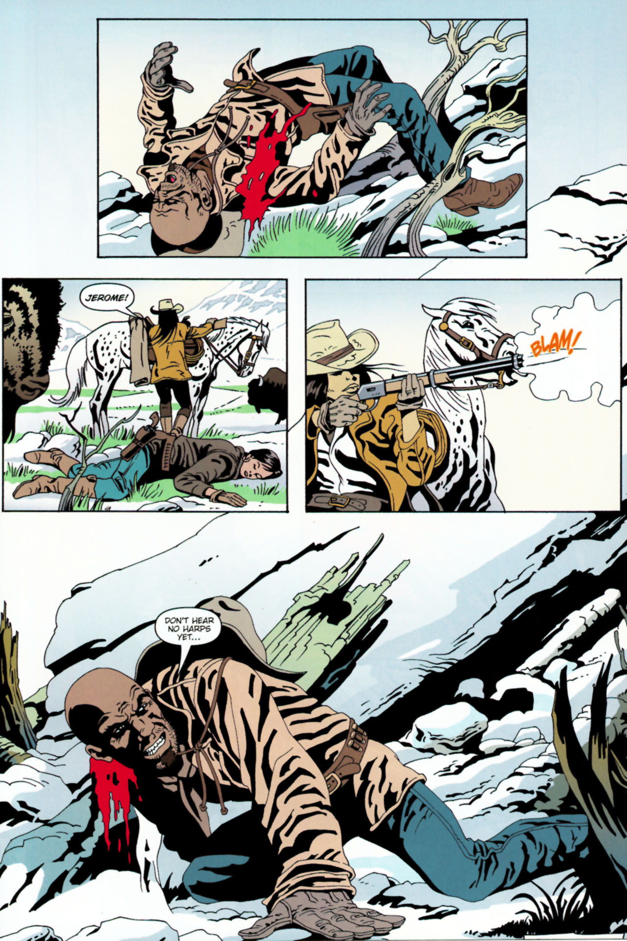 Read online Desperadoes: Buffalo Dreams comic -  Issue #3 - 11