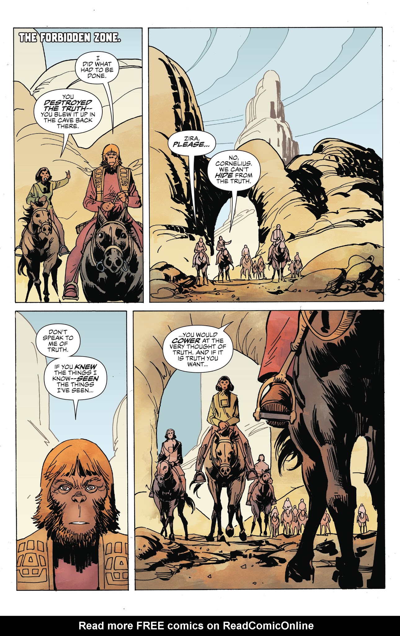 Read online Planet of the Apes: Ursus comic -  Issue #5 - 17