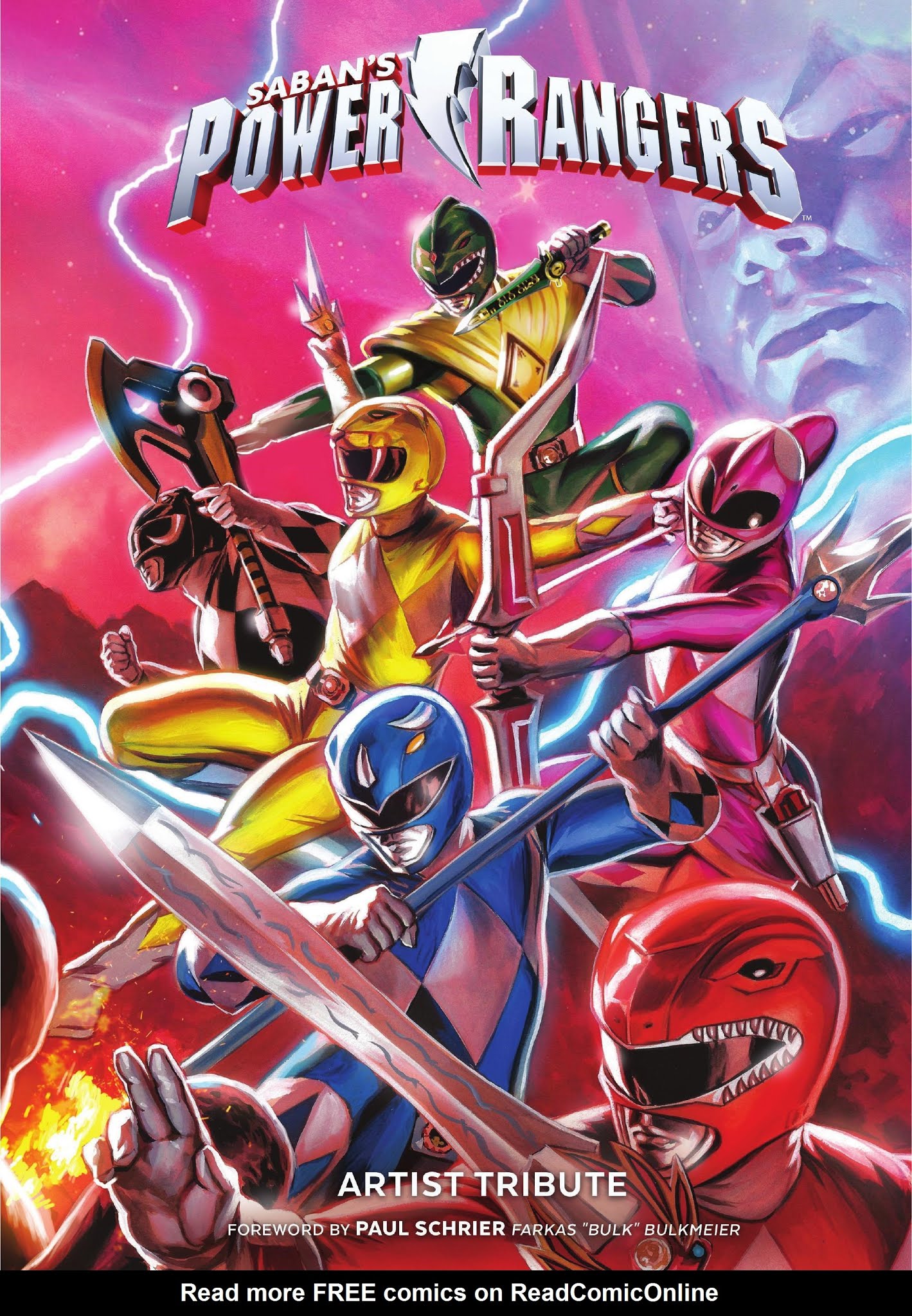 Read online Saban's Power Rangers Artist Tribute comic -  Issue # TPB - 1