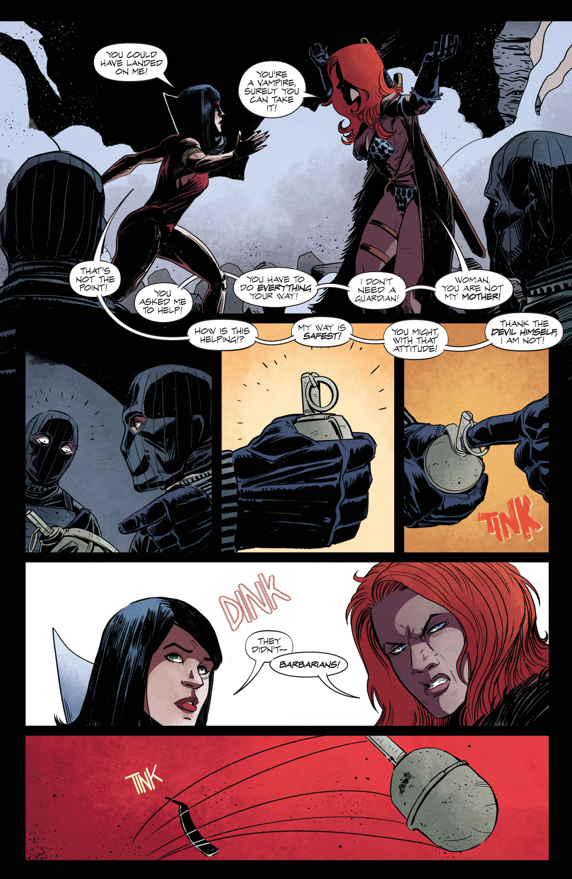 Read online Vampirella/Red Sonja comic -  Issue #3 - 12