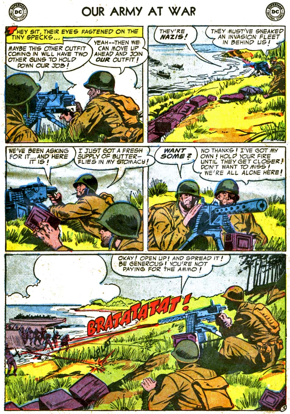 Read online Our Army at War (1952) comic -  Issue #27 - 15