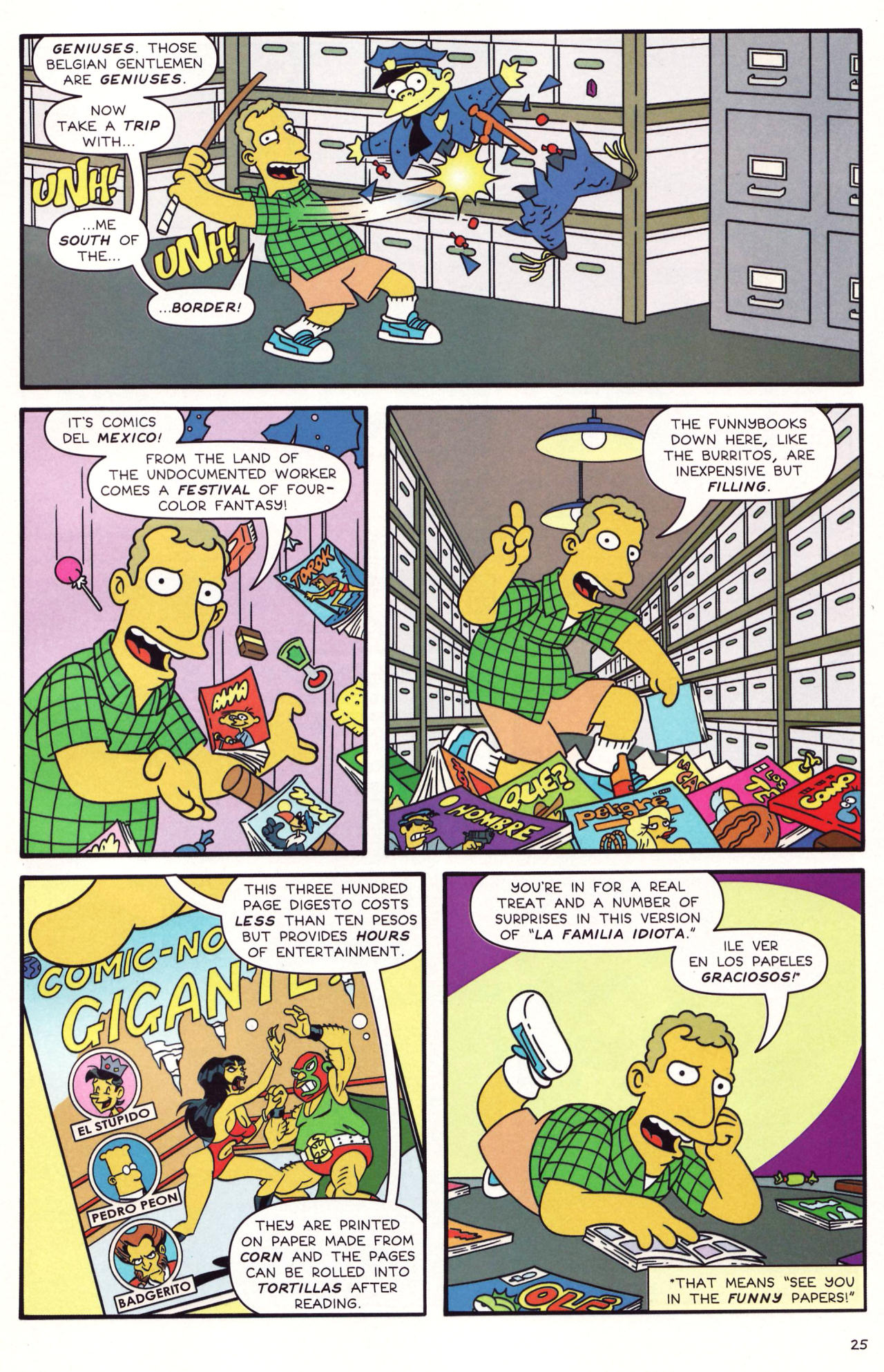 Read online Simpsons Comics comic -  Issue #131 - 21