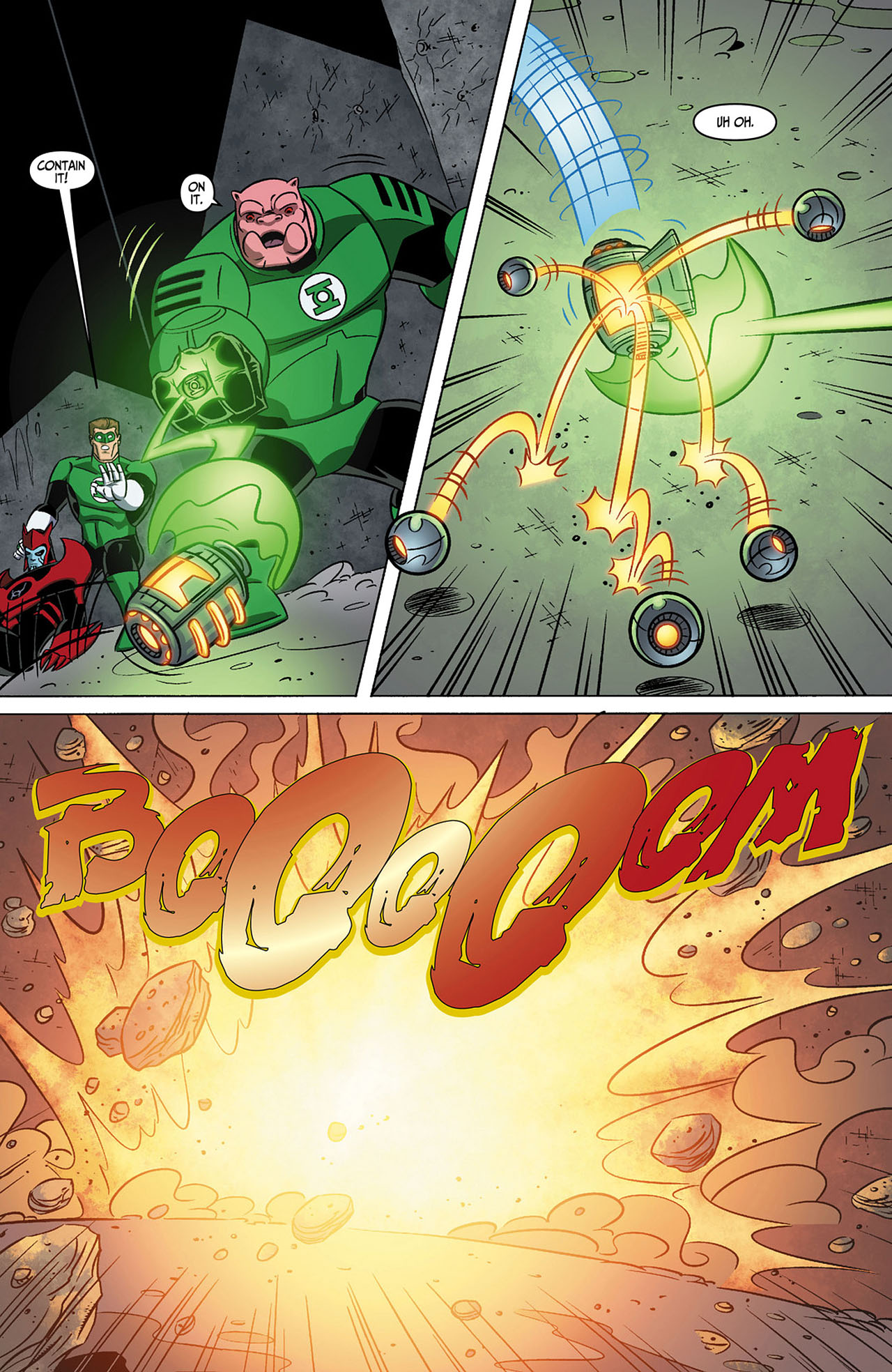 Read online Green Lantern: The Animated Series comic -  Issue #3 - 4