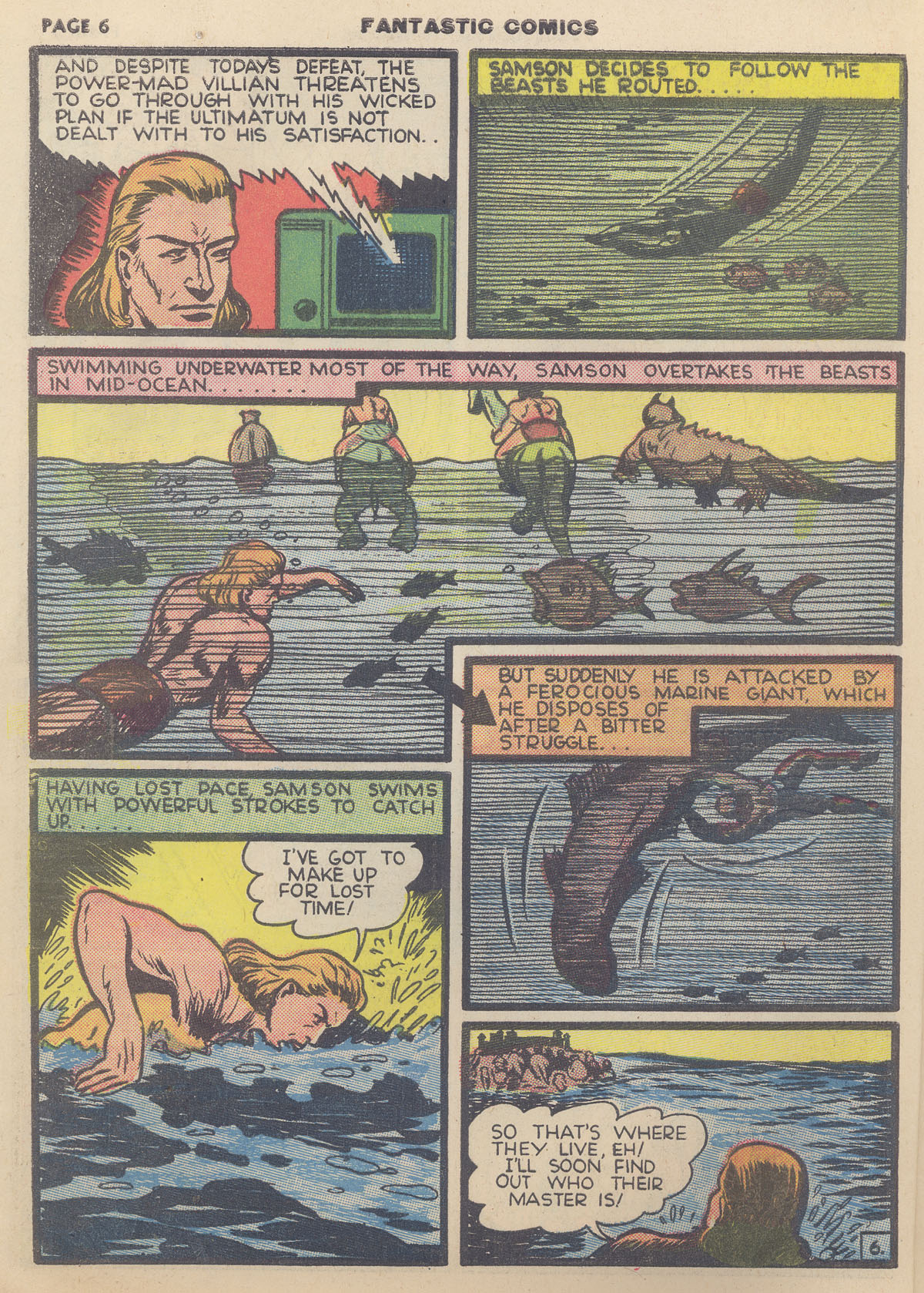 Read online Fantastic Comics comic -  Issue #9 - 8