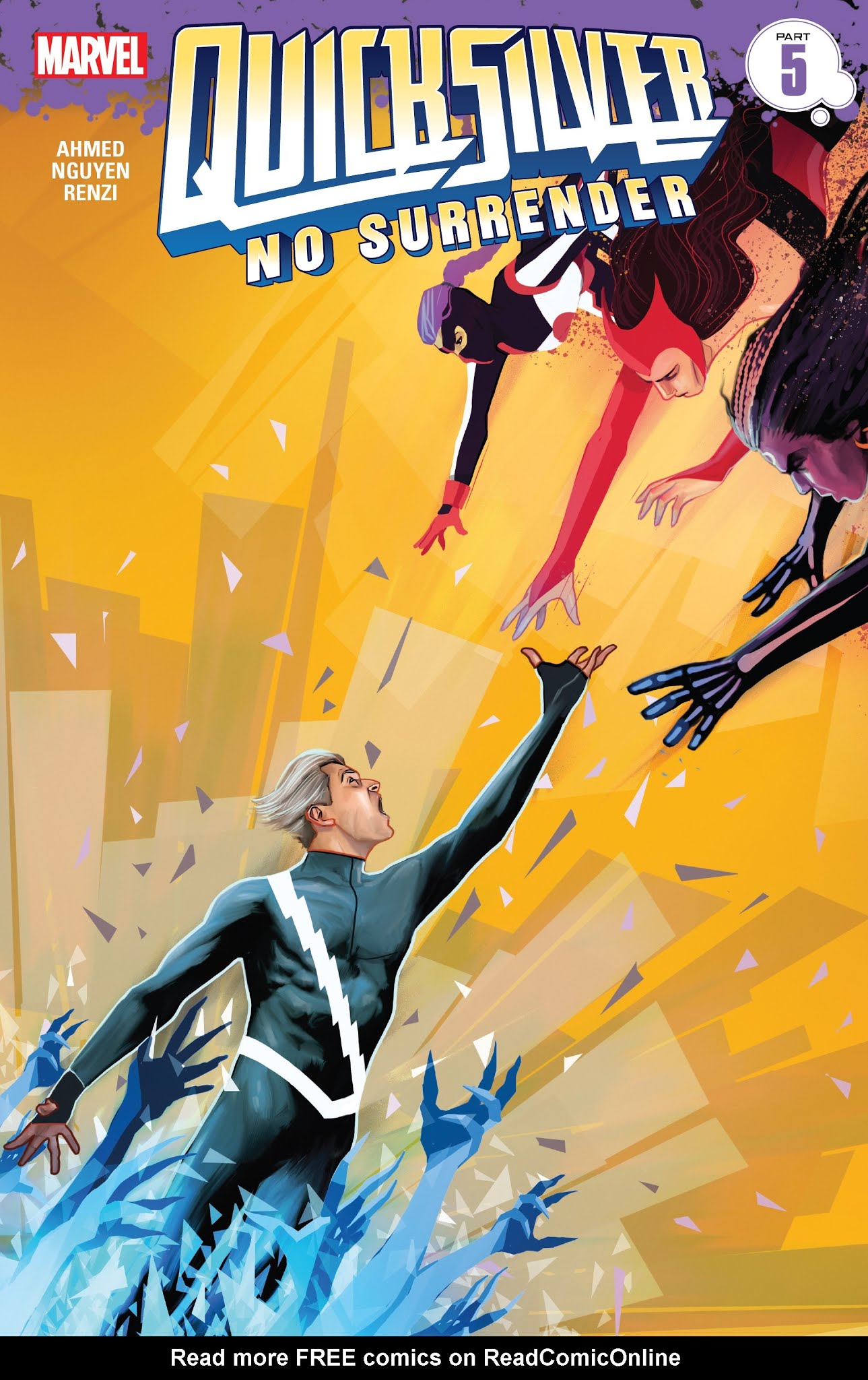 Read online Quicksilver: No Surrender comic -  Issue #5 - 1