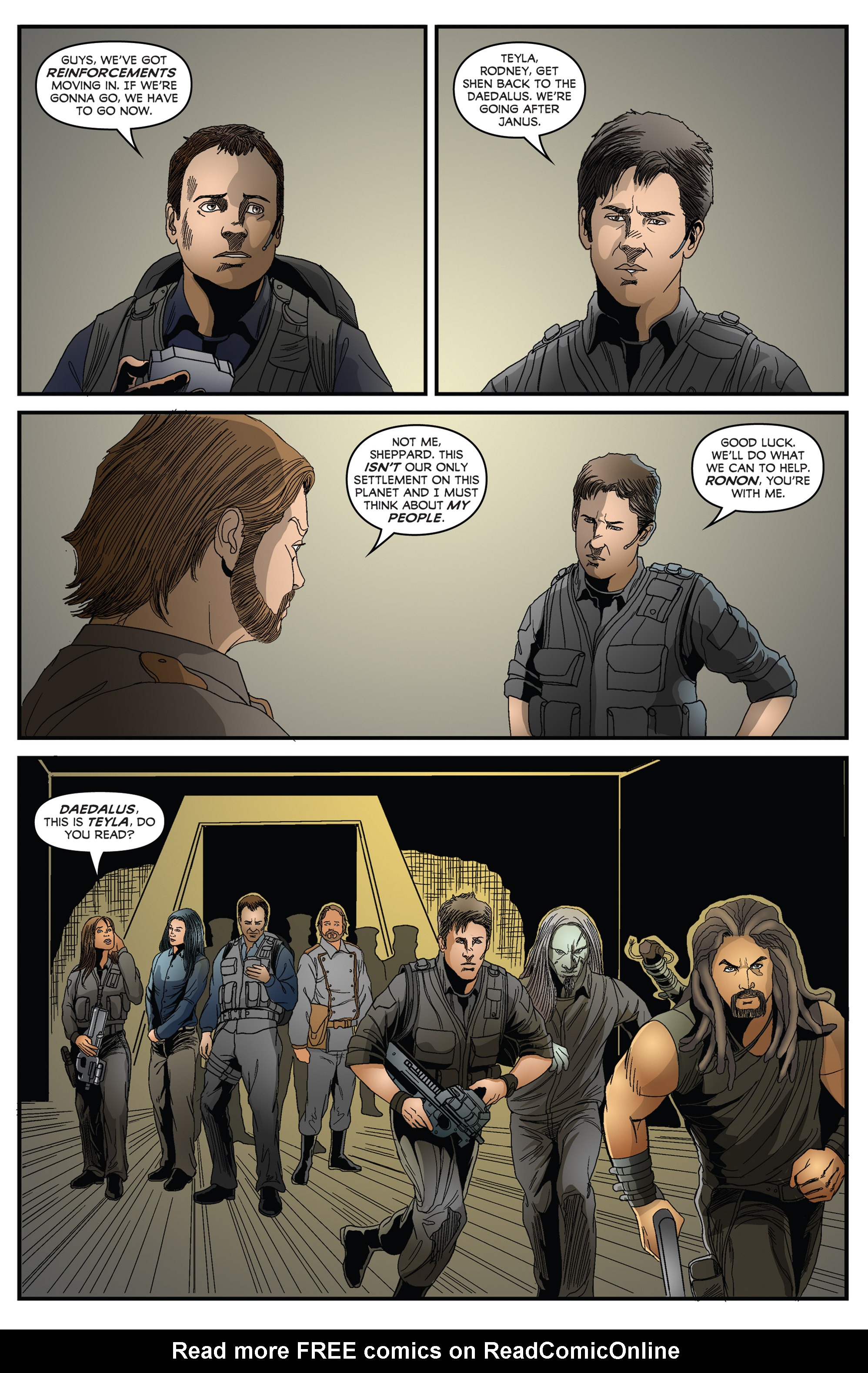 Read online Stargate Atlantis: Gateways comic -  Issue #3 - 17