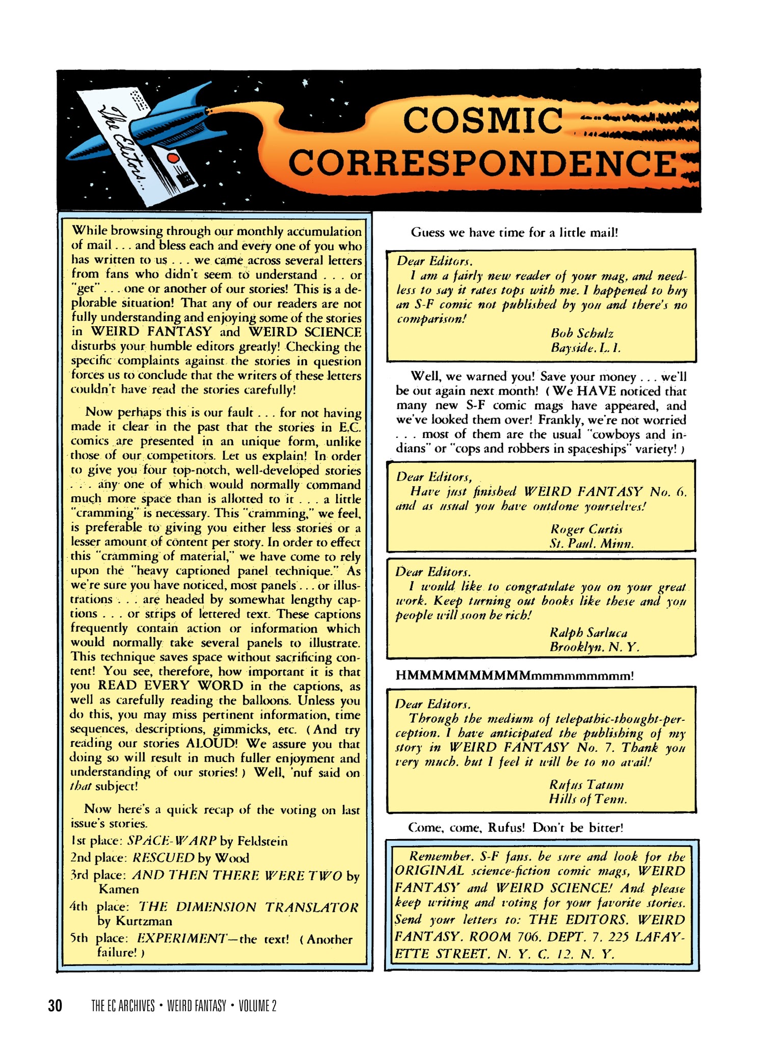 Read online The EC Archives: Weird Fantasy comic -  Issue # TPB 2 - 32
