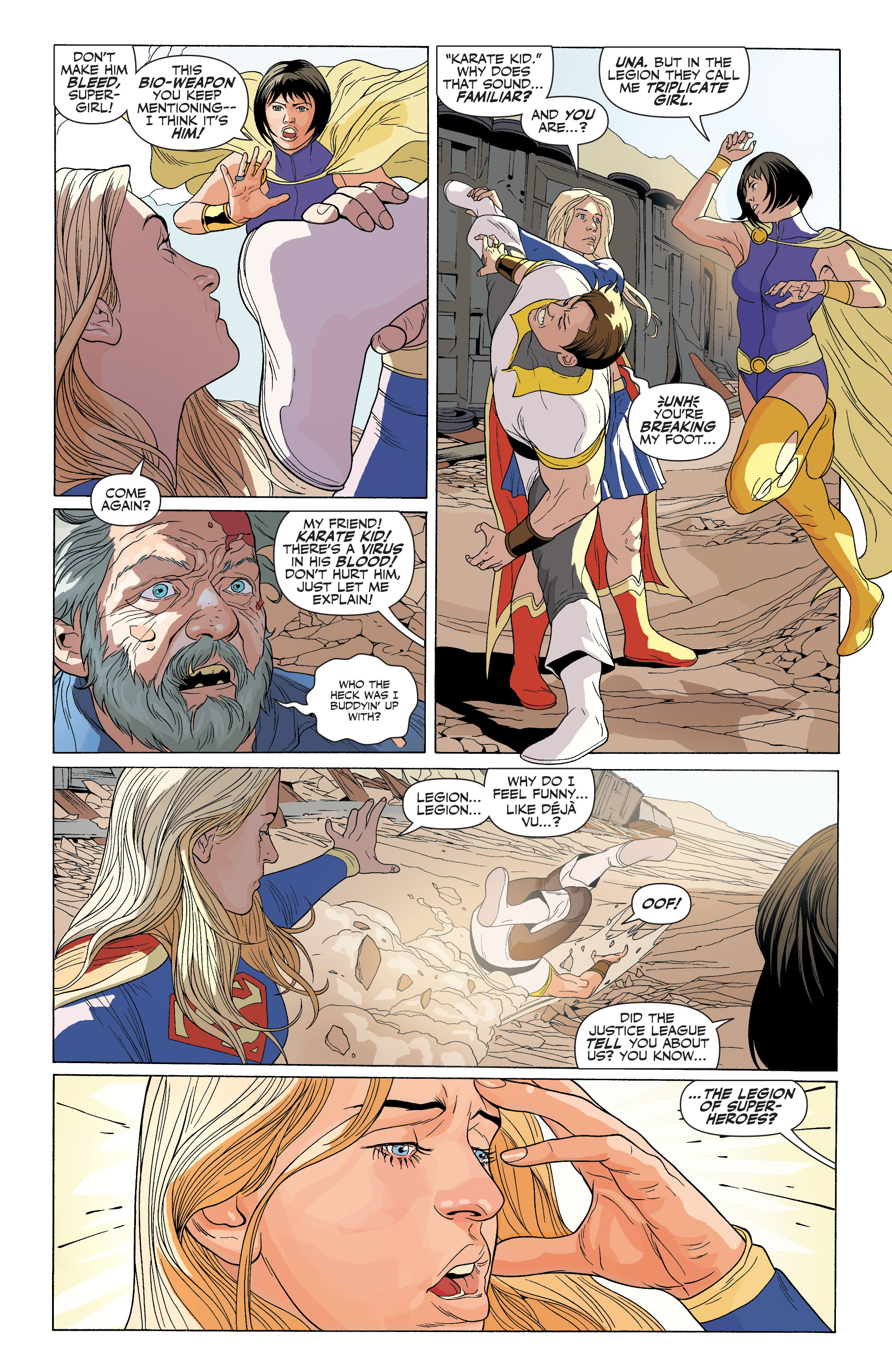 Read online Supergirl (2005) comic -  Issue #21 - 18