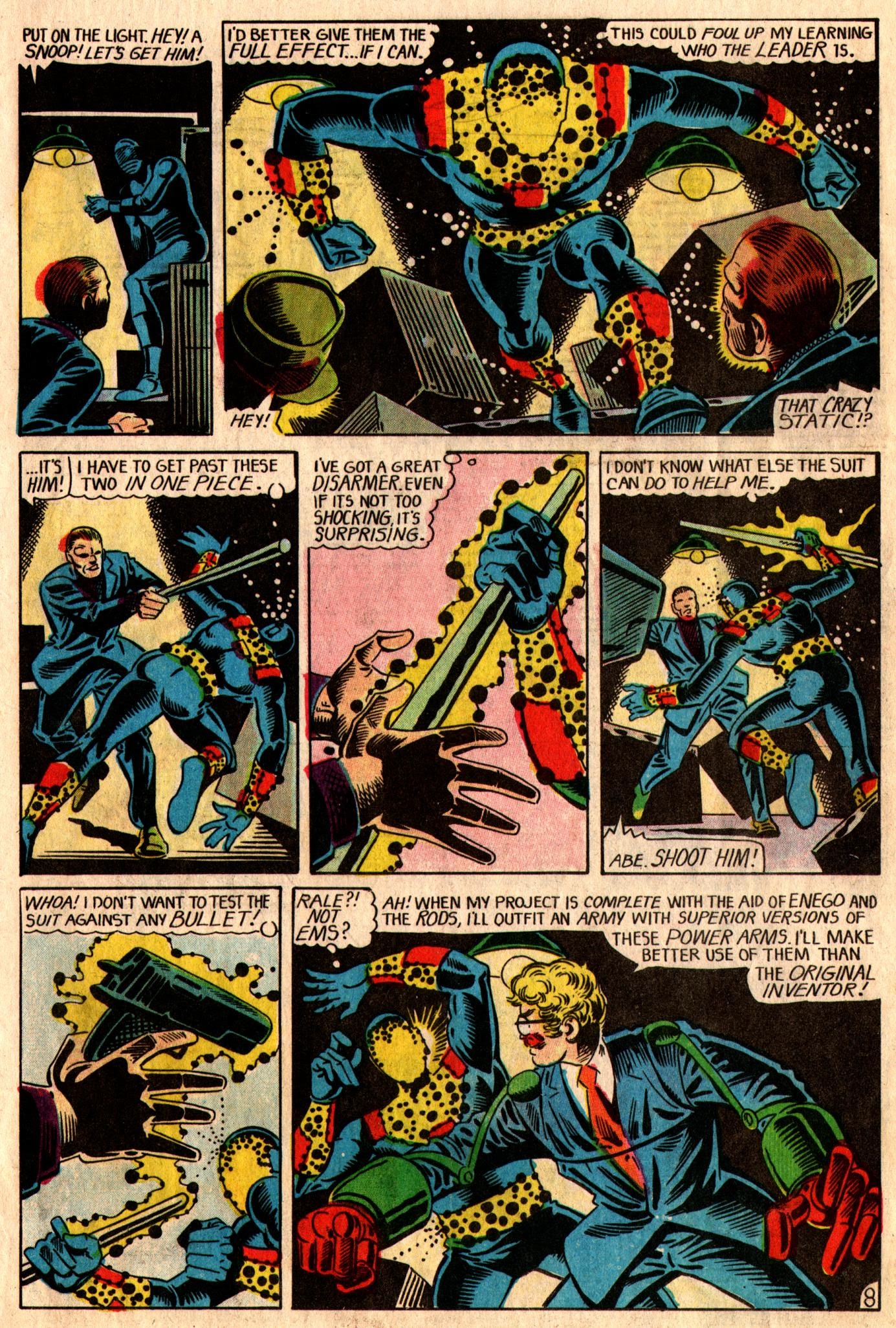 Read online Charlton Action Featuring Static comic -  Issue #11 - 11