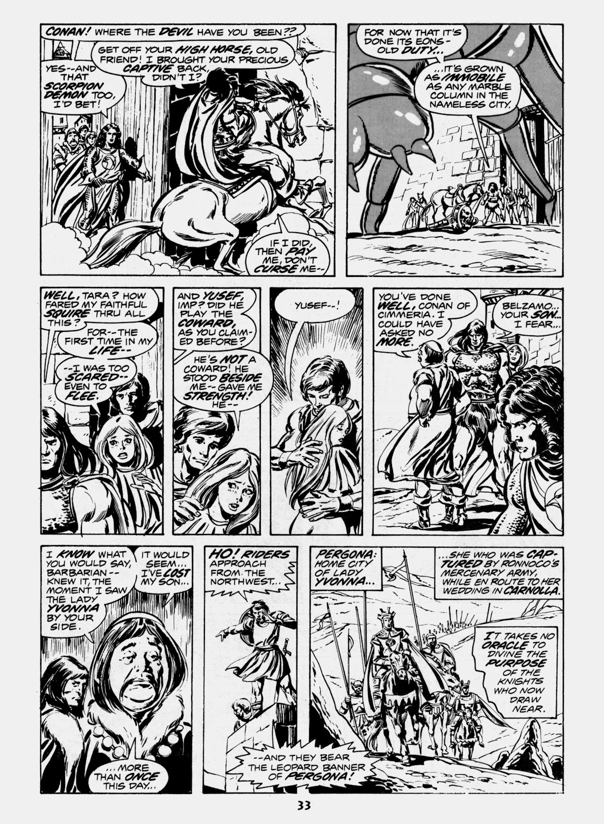 Read online Conan Saga comic -  Issue #84 - 35