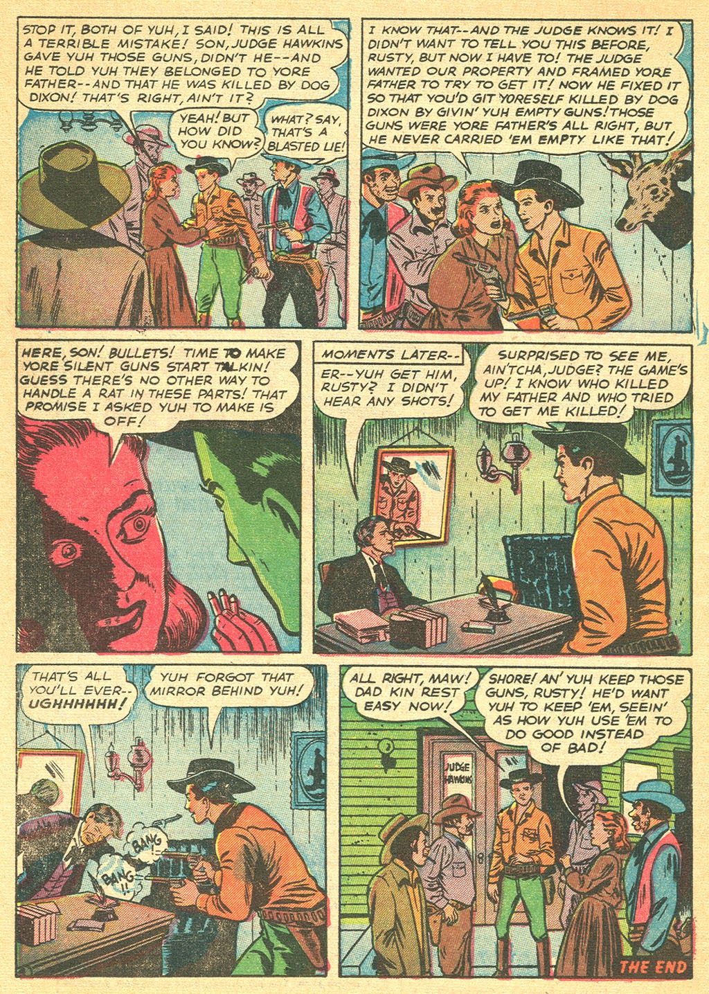Read online Two Gun Western (1950) comic -  Issue #12 - 26