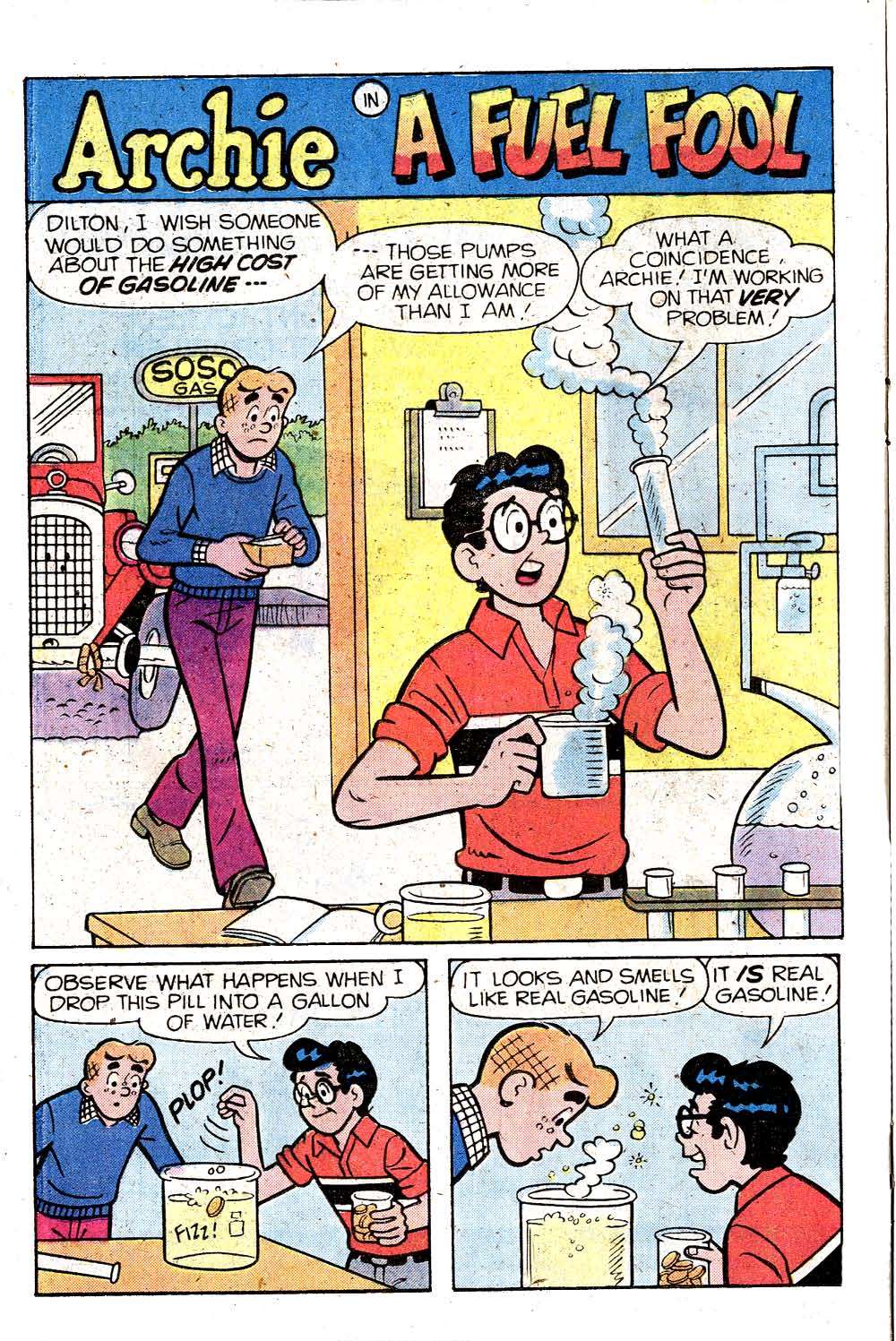 Read online Archie (1960) comic -  Issue #287 - 20