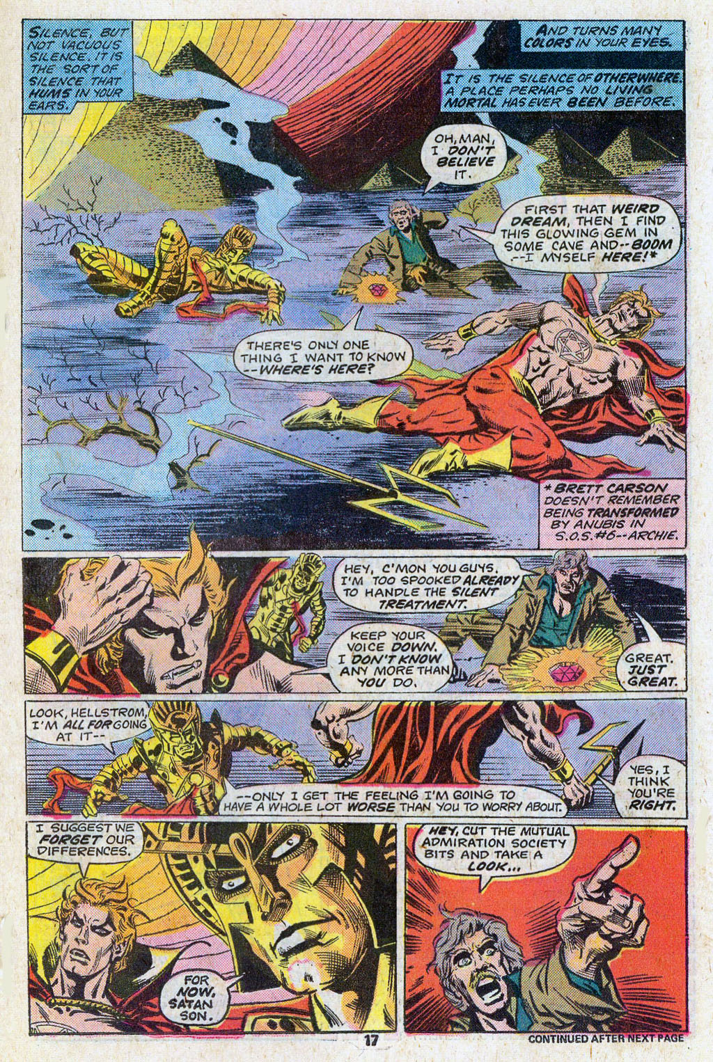 Read online Son of Satan comic -  Issue #7 - 13