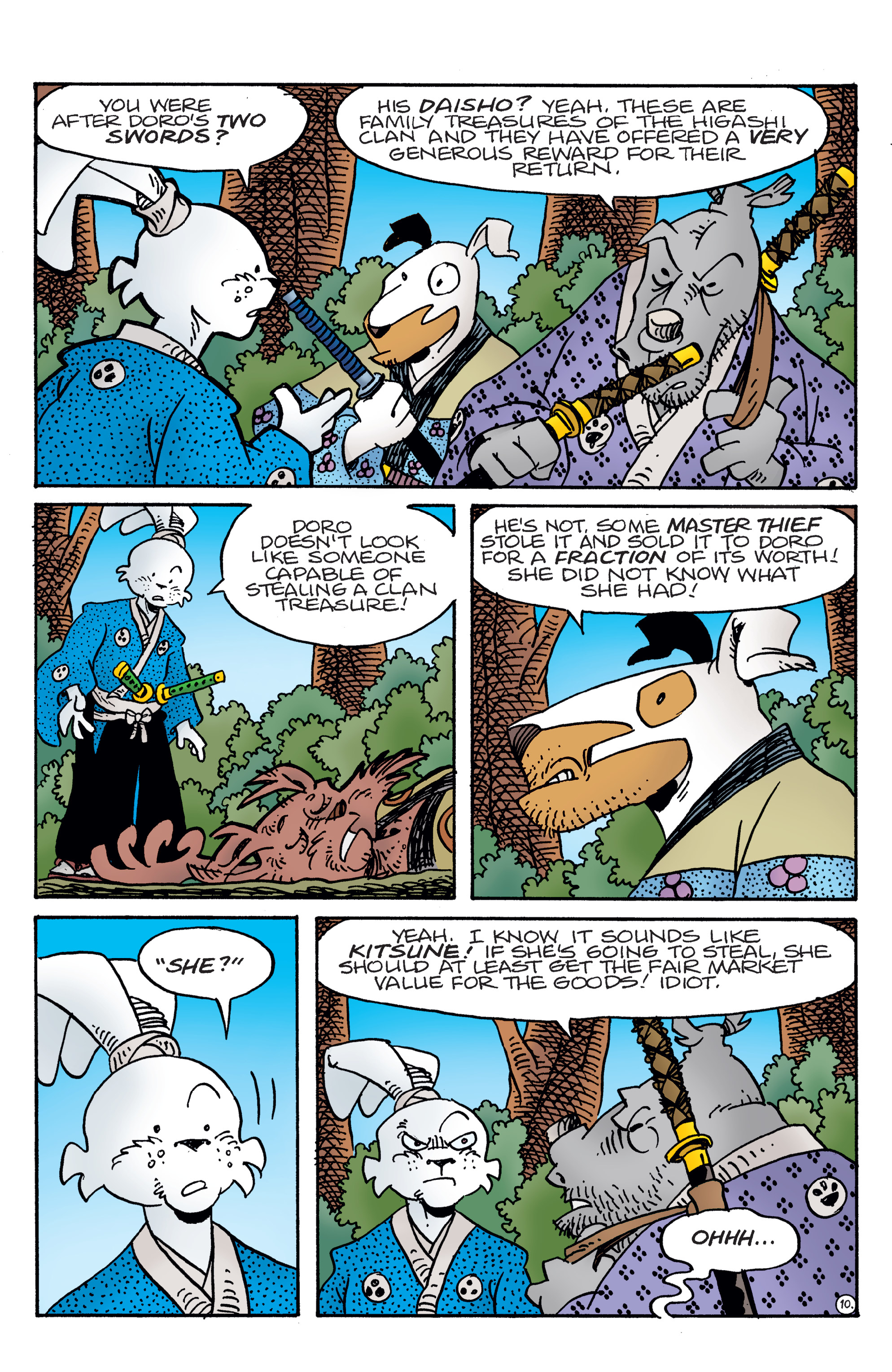 Read online Usagi Yojimbo (2019) comic -  Issue #7 - 12
