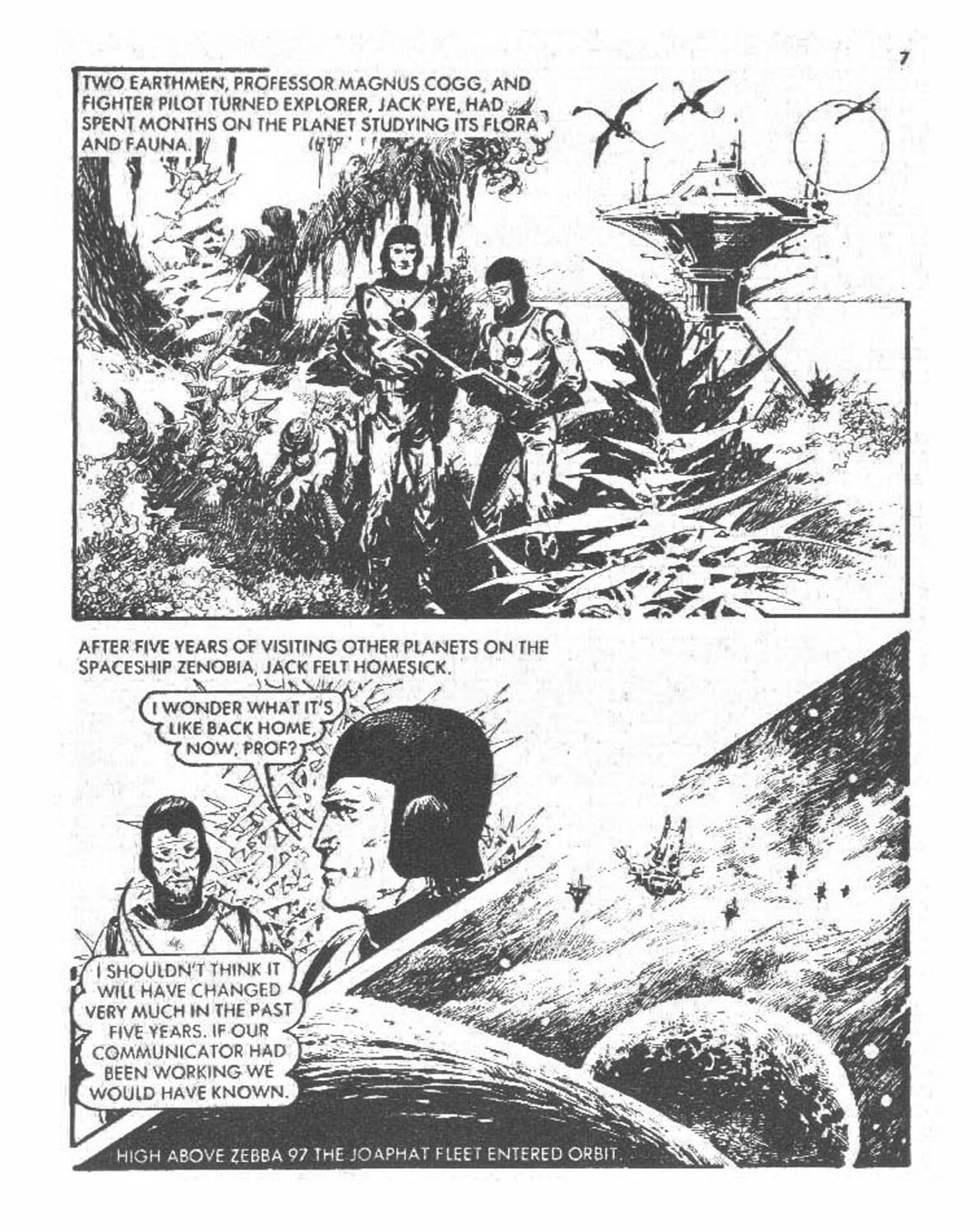 Read online Starblazer comic -  Issue #29 - 7