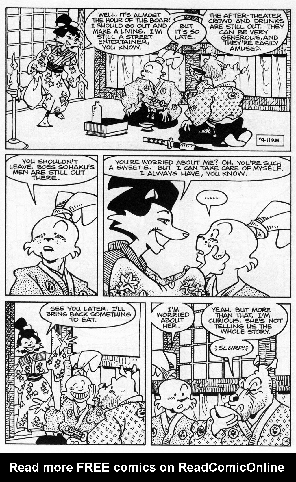 Read online Usagi Yojimbo (1996) comic -  Issue #50 - 16