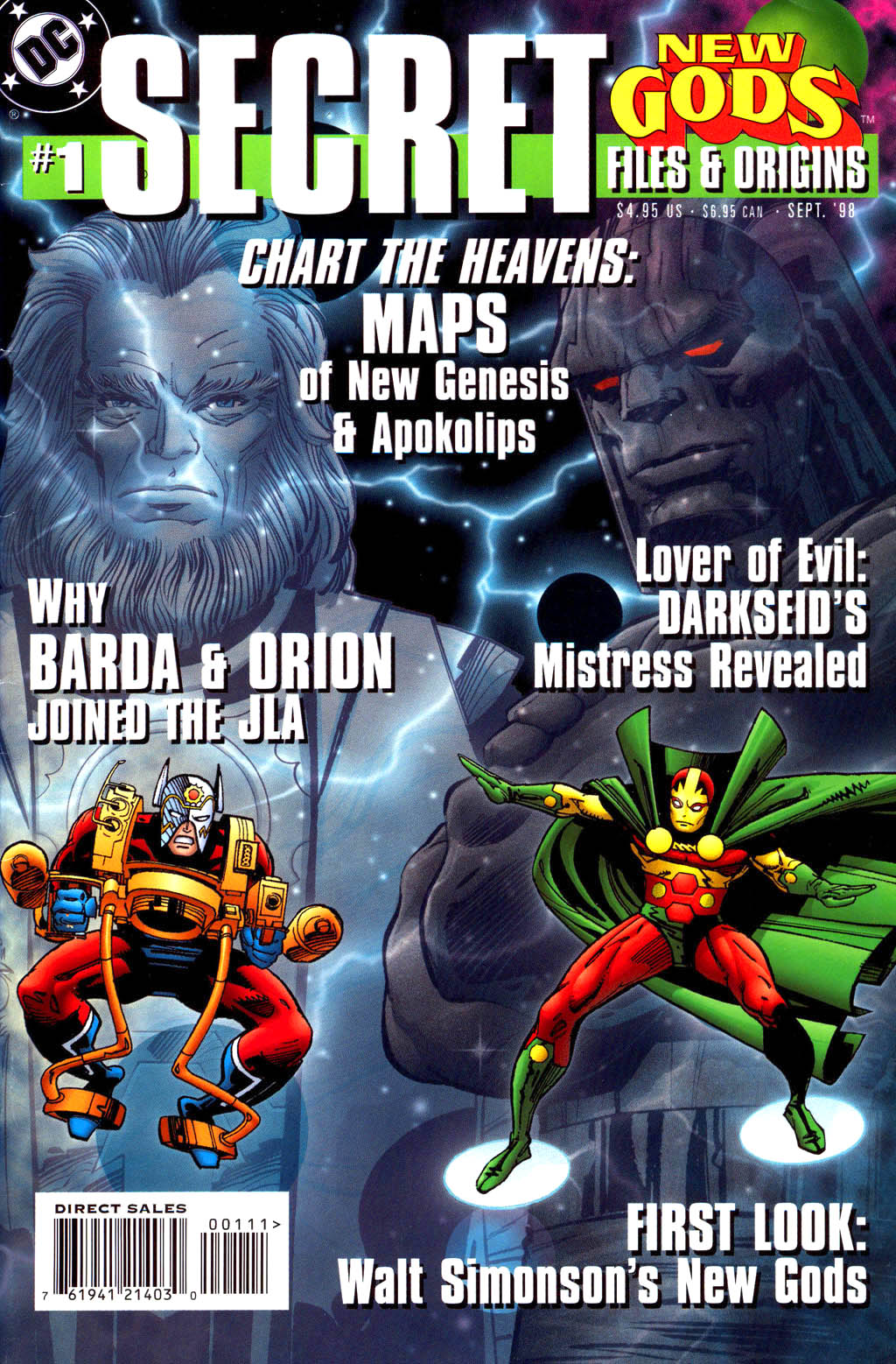 Read online New Gods Secret Files comic -  Issue # Full - 1