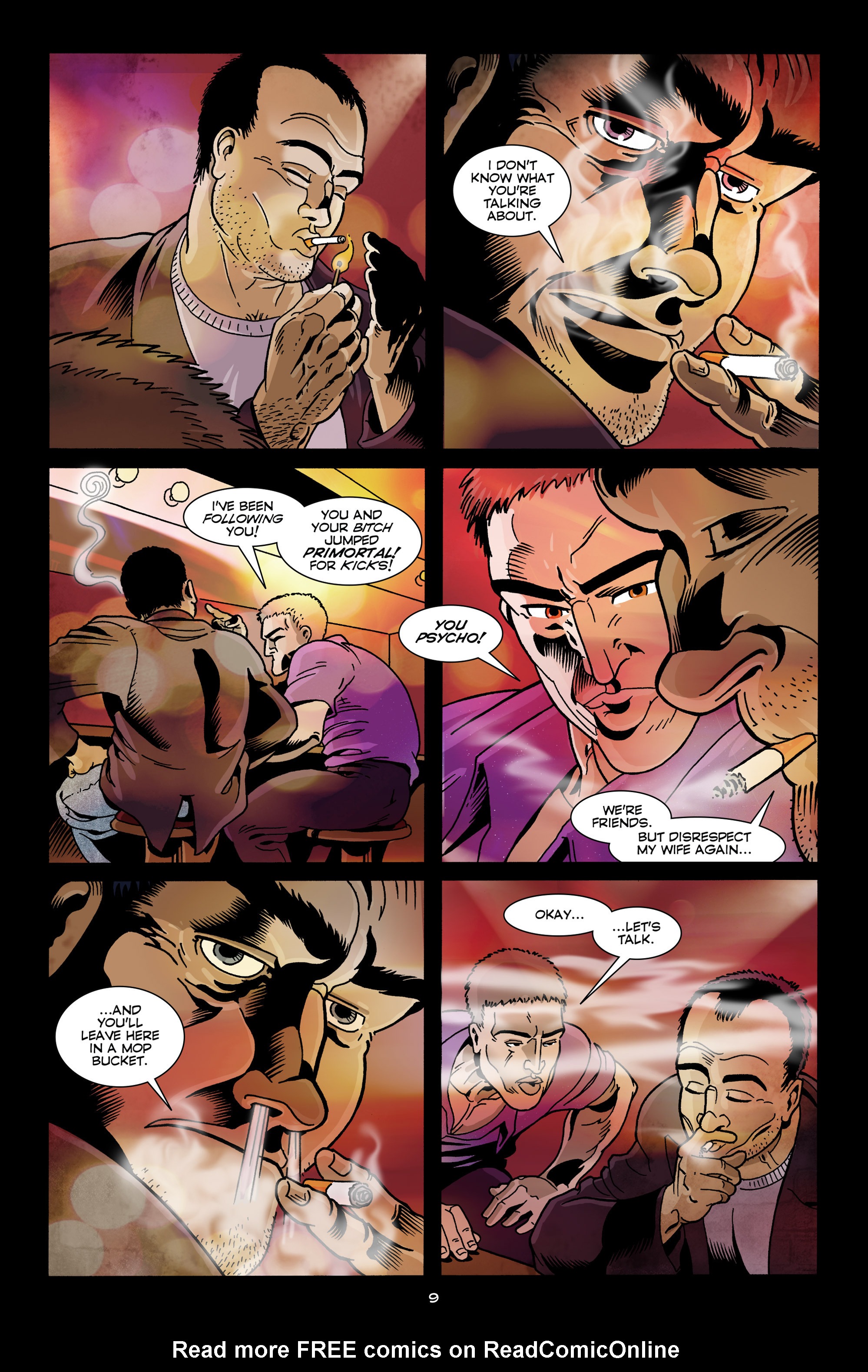 Read online Unmasked comic -  Issue #3 - 11