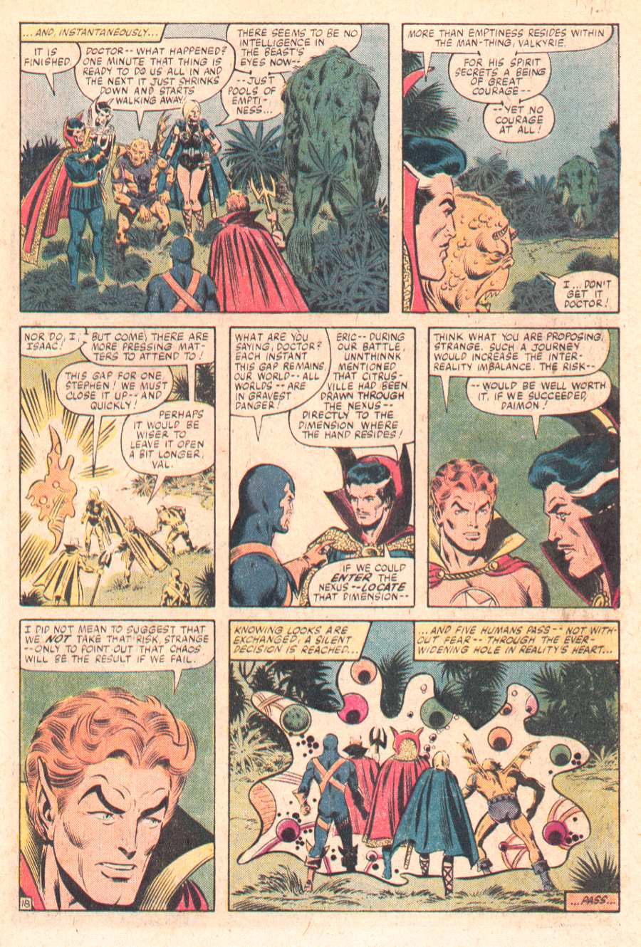 Read online The Defenders (1972) comic -  Issue #98 - 19