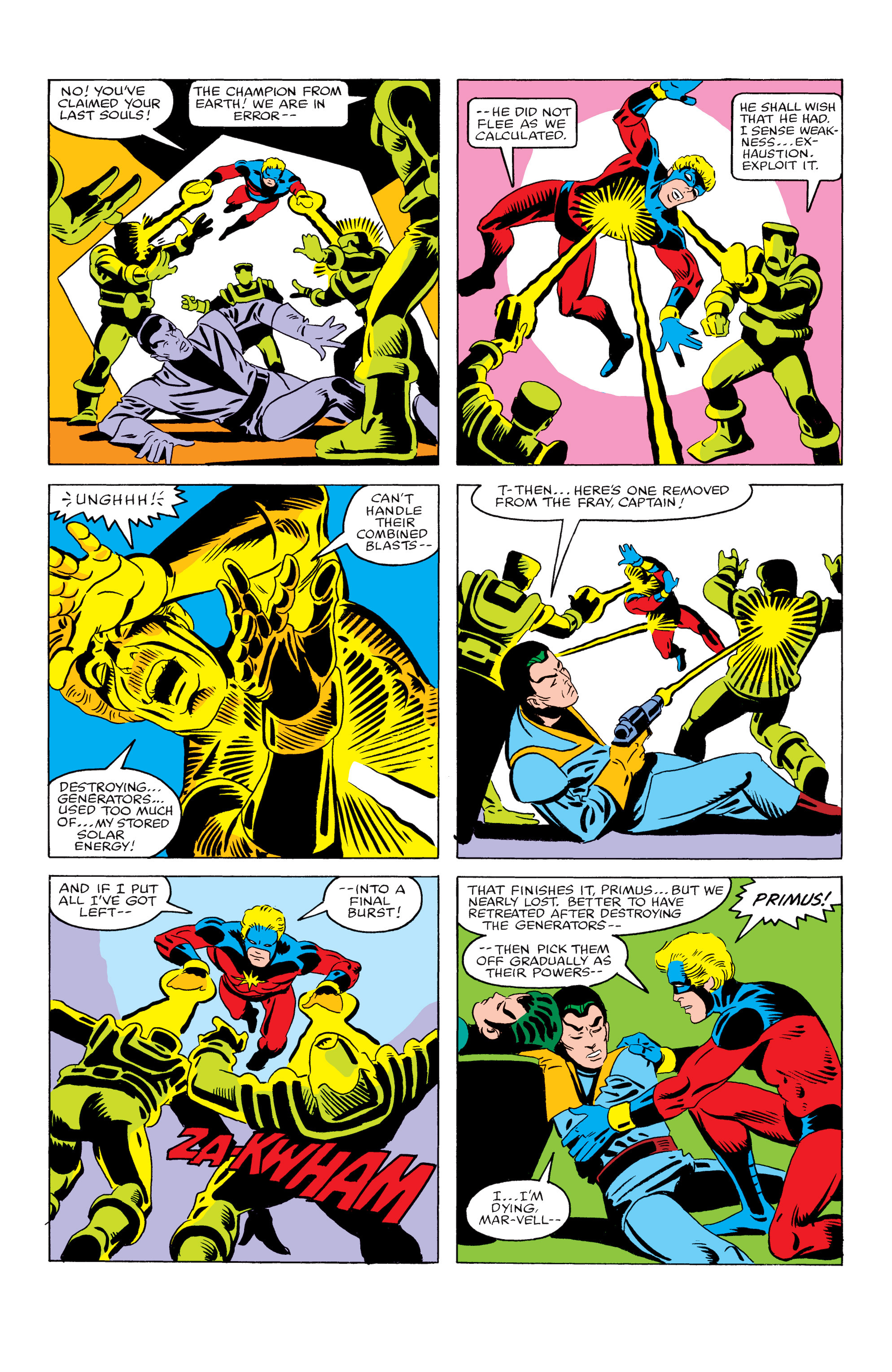 Read online Marvel Masterworks: Captain Marvel comic -  Issue # TPB 6 (Part 2) - 62