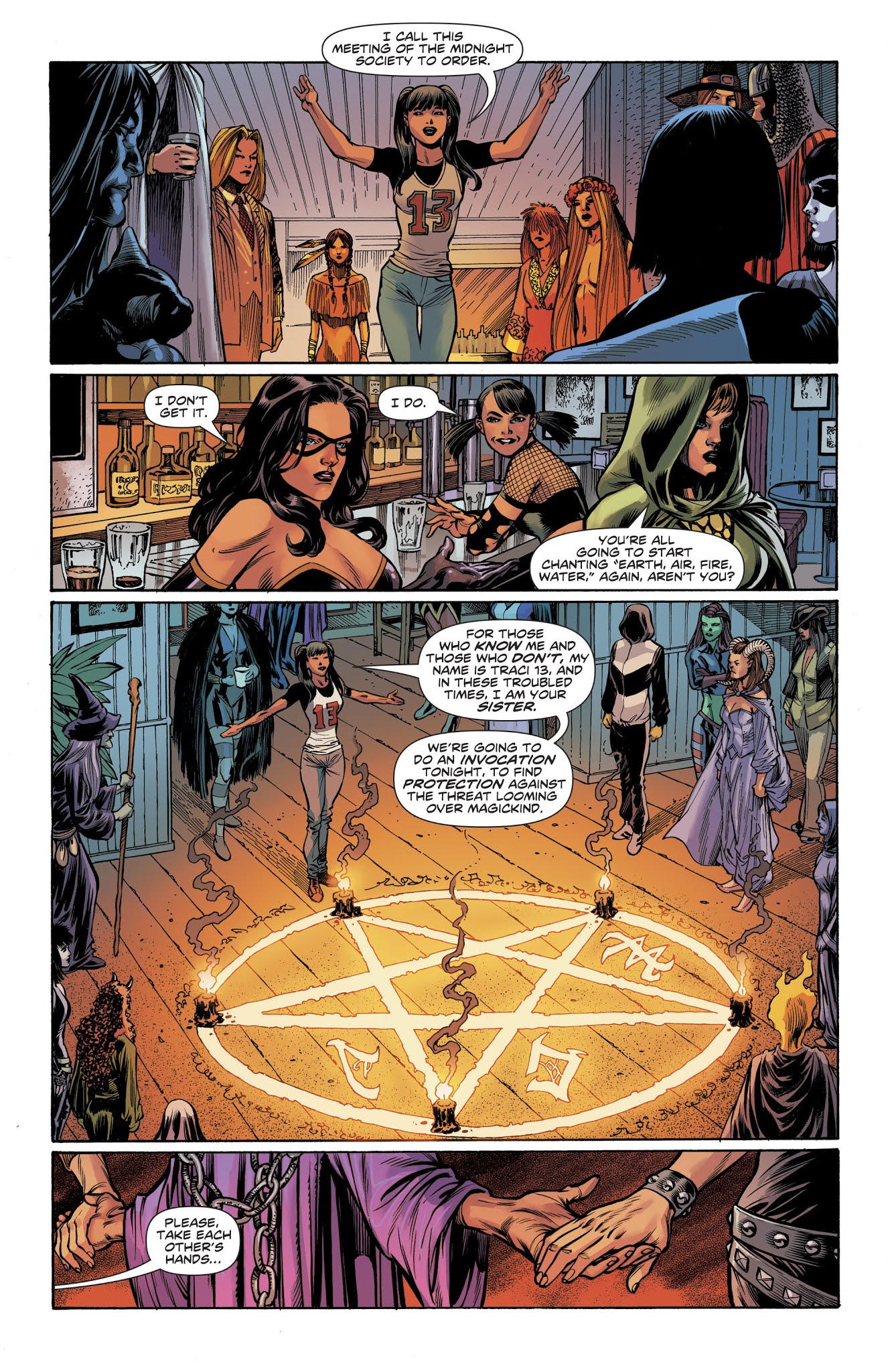 Read online Wonder Woman and Justice League Dark: The Witching Hour comic -  Issue # Full - 19
