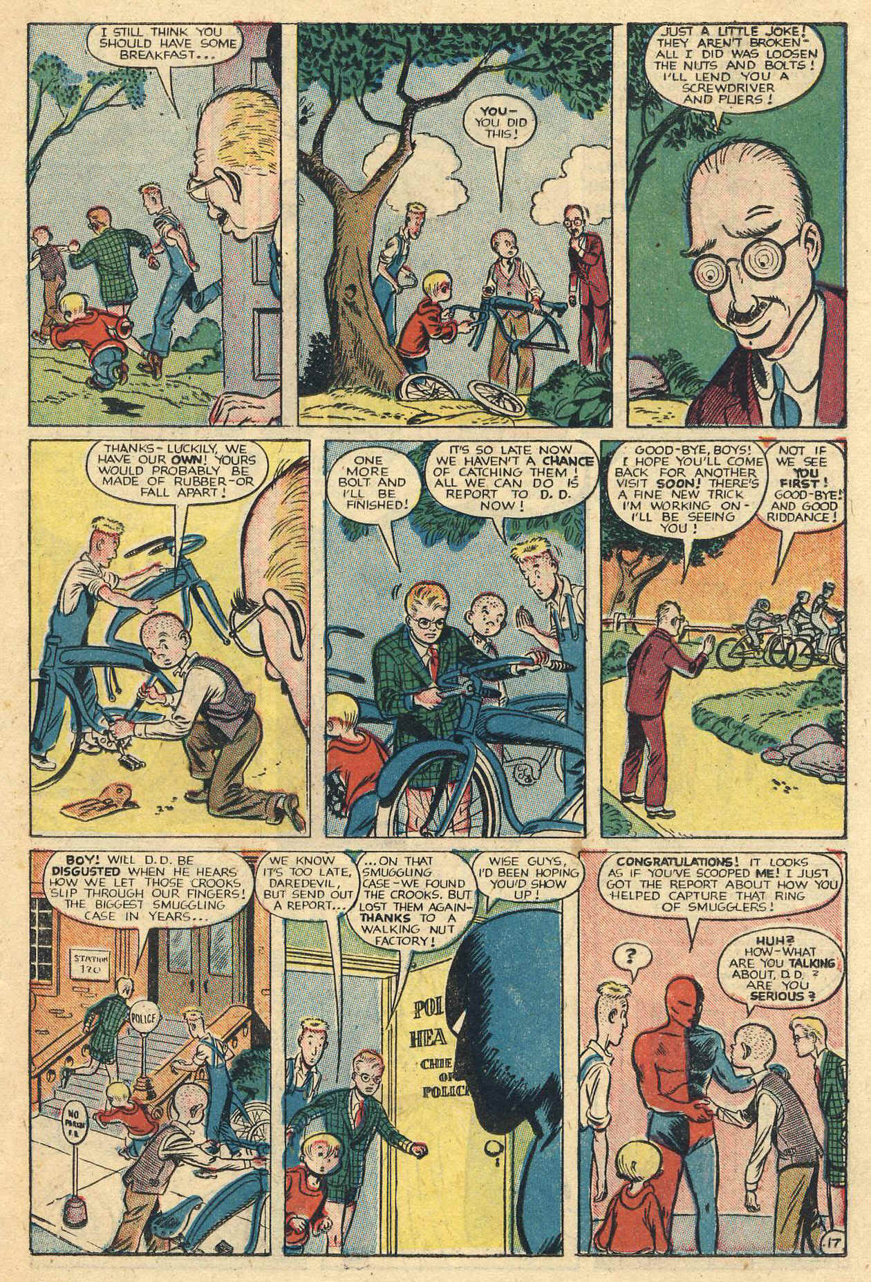 Read online Daredevil (1941) comic -  Issue #57 - 19