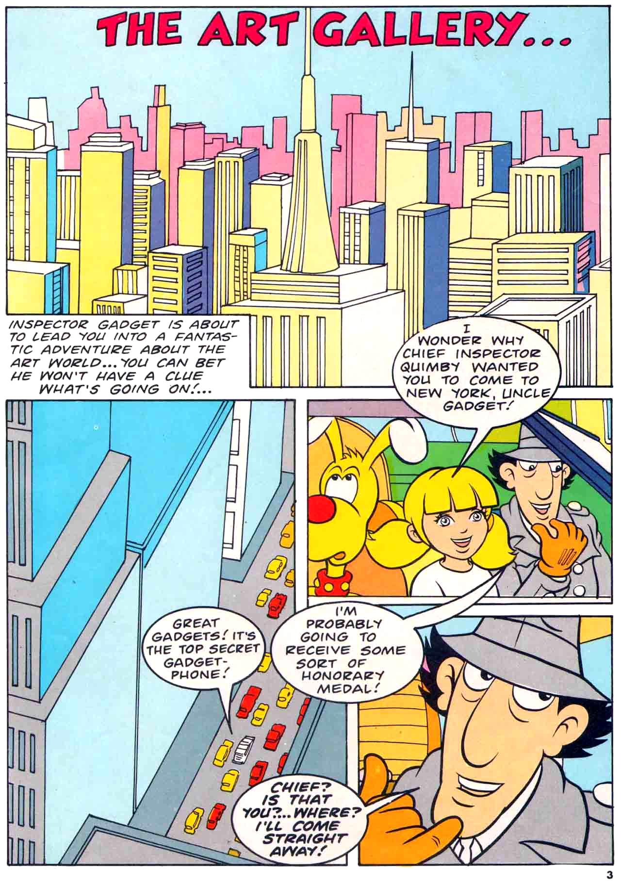 Read online Inspector Gadget (1975) comic -  Issue # Full - 3