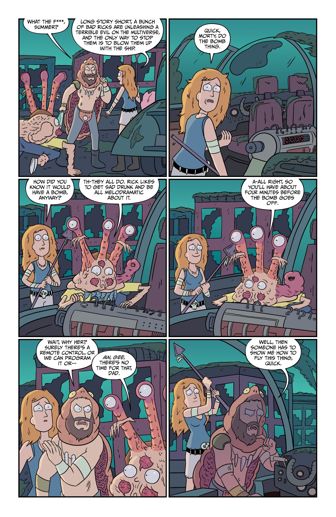 Read online Rick and Morty comic -  Issue #45 - 16