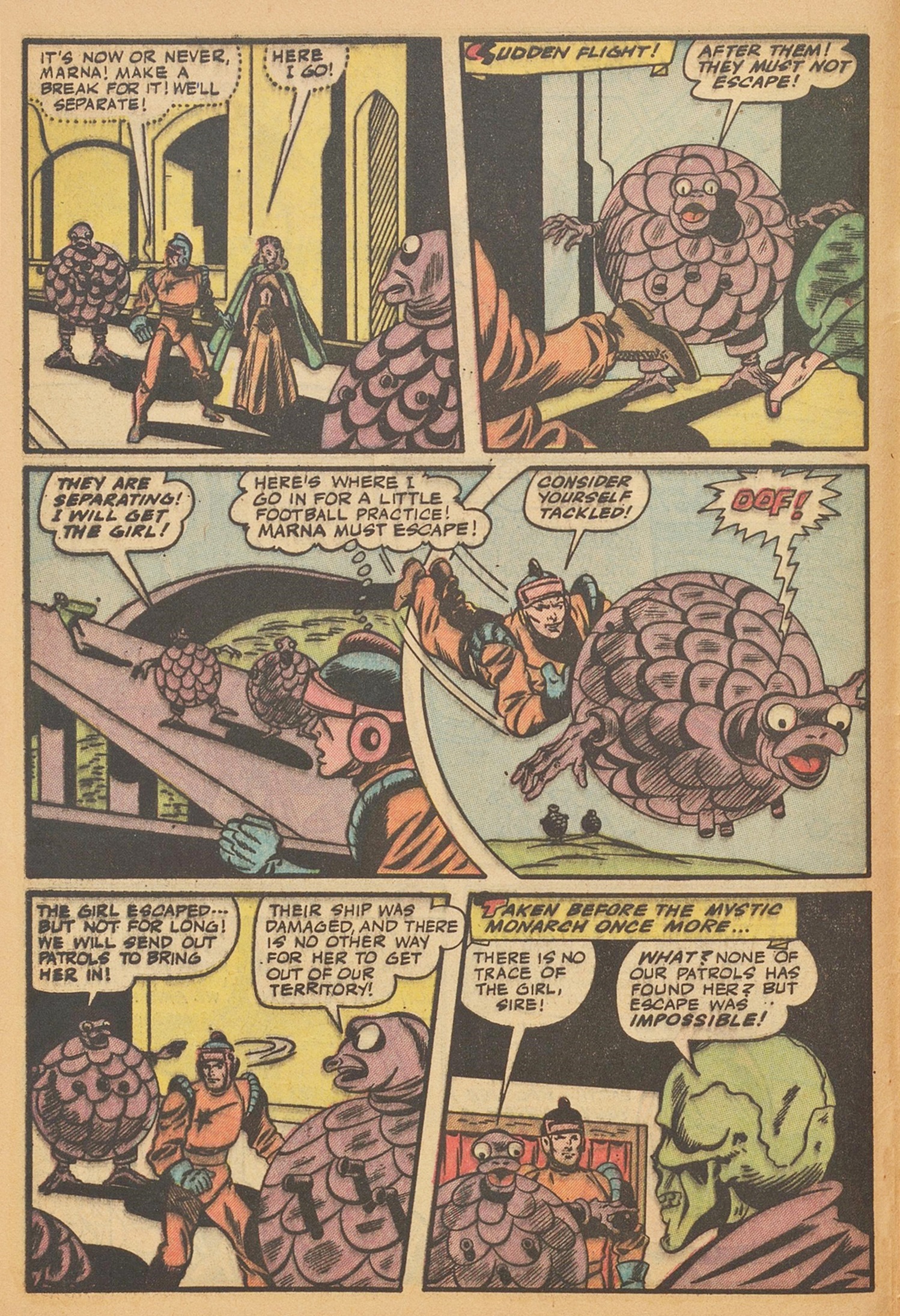 Read online Startling Comics comic -  Issue #46 - 8