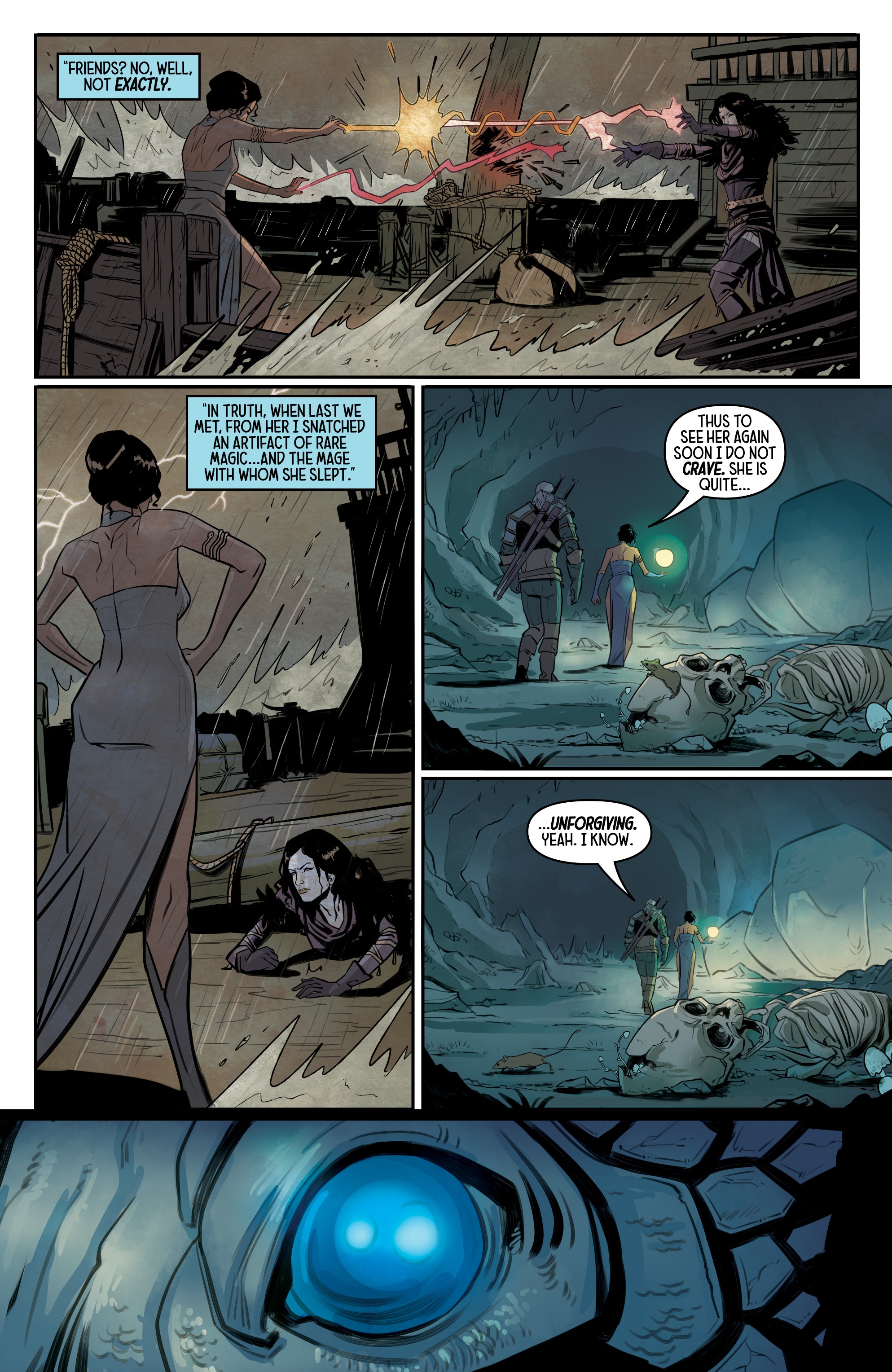 Read online The Witcher: Of Flesh and Flame comic -  Issue #3 - 10